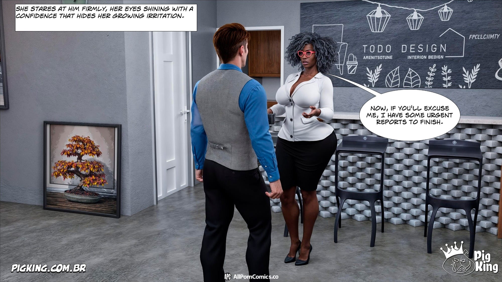 The Office [CrazyDad3D] - Chapter 1 — Page 5