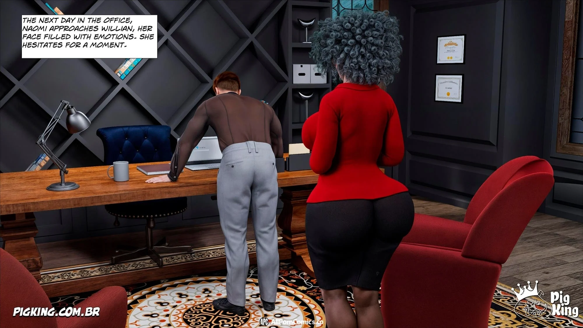 The Office [CrazyDad3D] - Chapter 1 — Page 62