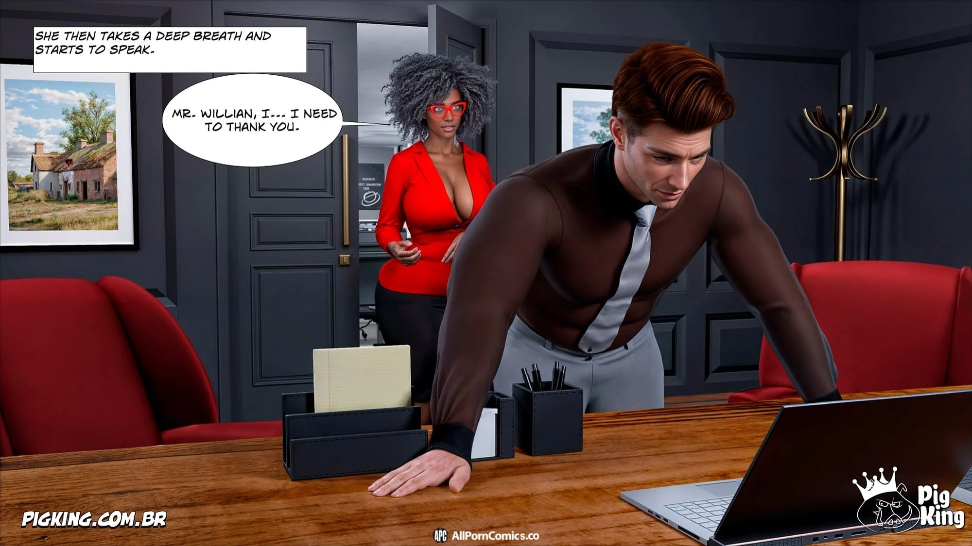 The Office [CrazyDad3D] - Chapter 1 — Page 63