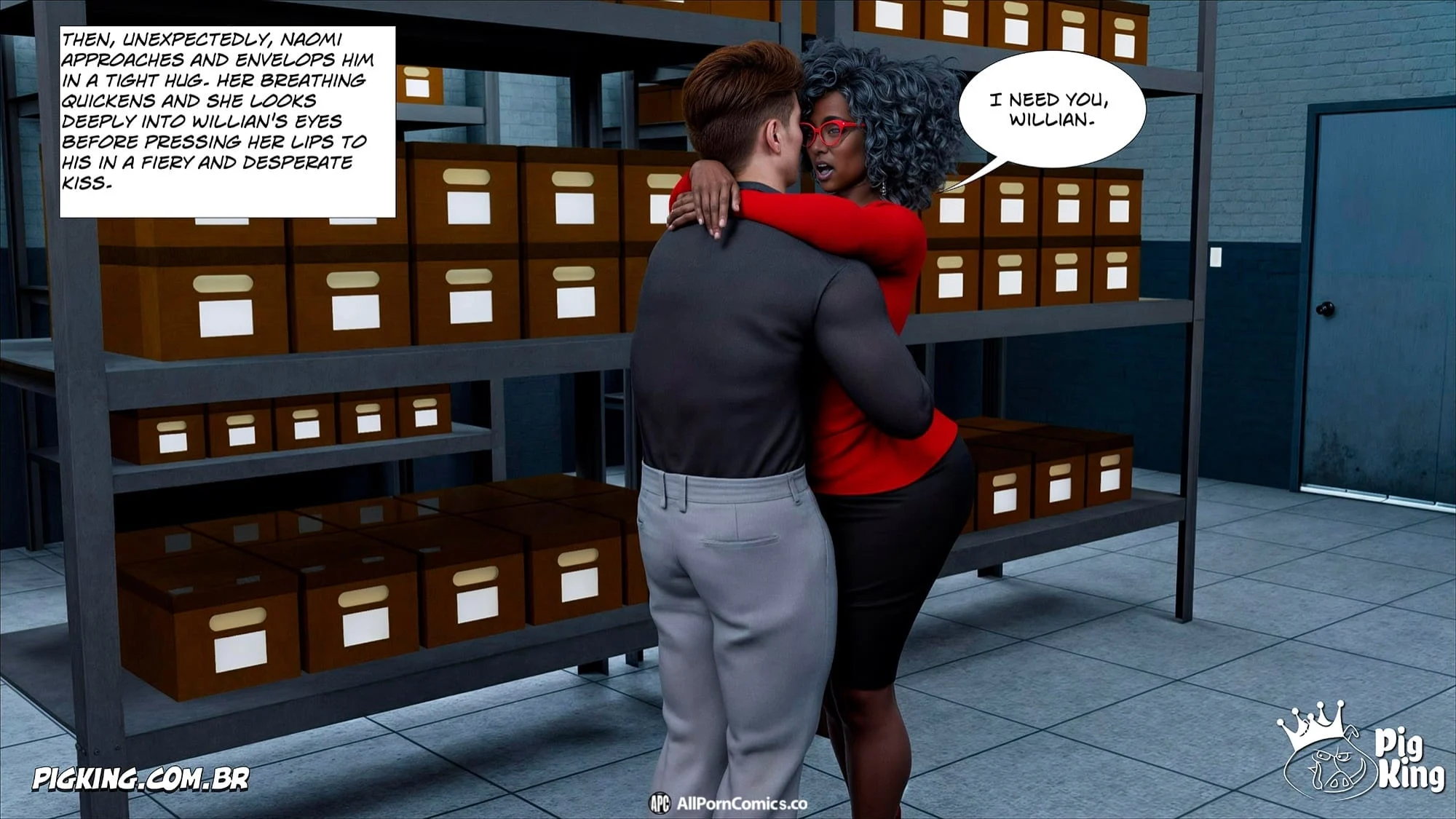 The Office [CrazyDad3D] - Chapter 1 — Page 73