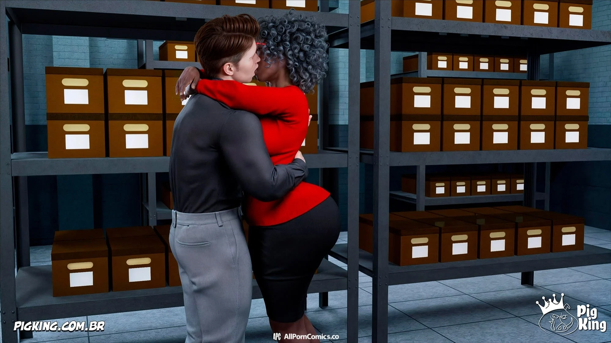 The Office [CrazyDad3D] - Chapter 1 — Page 76