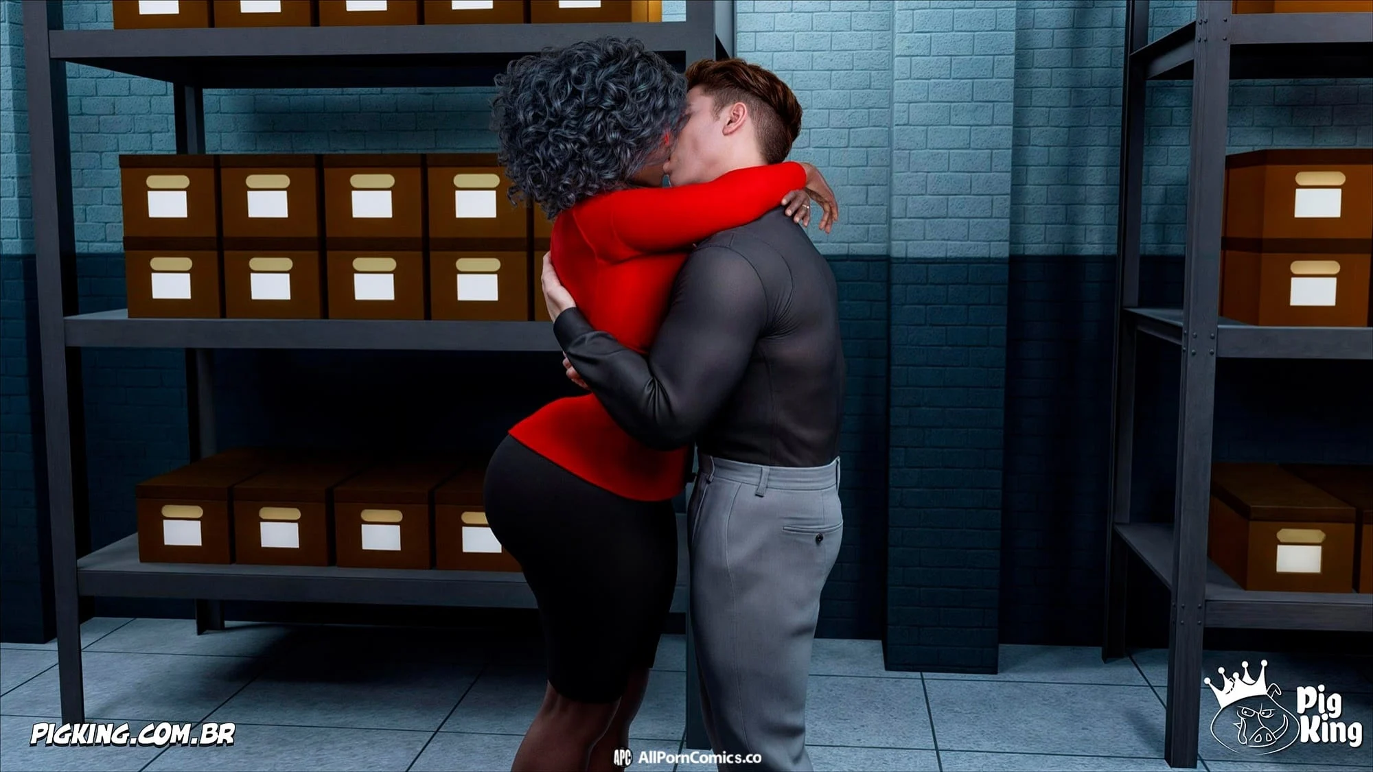 The Office [CrazyDad3D] - Chapter 1 — Page 77