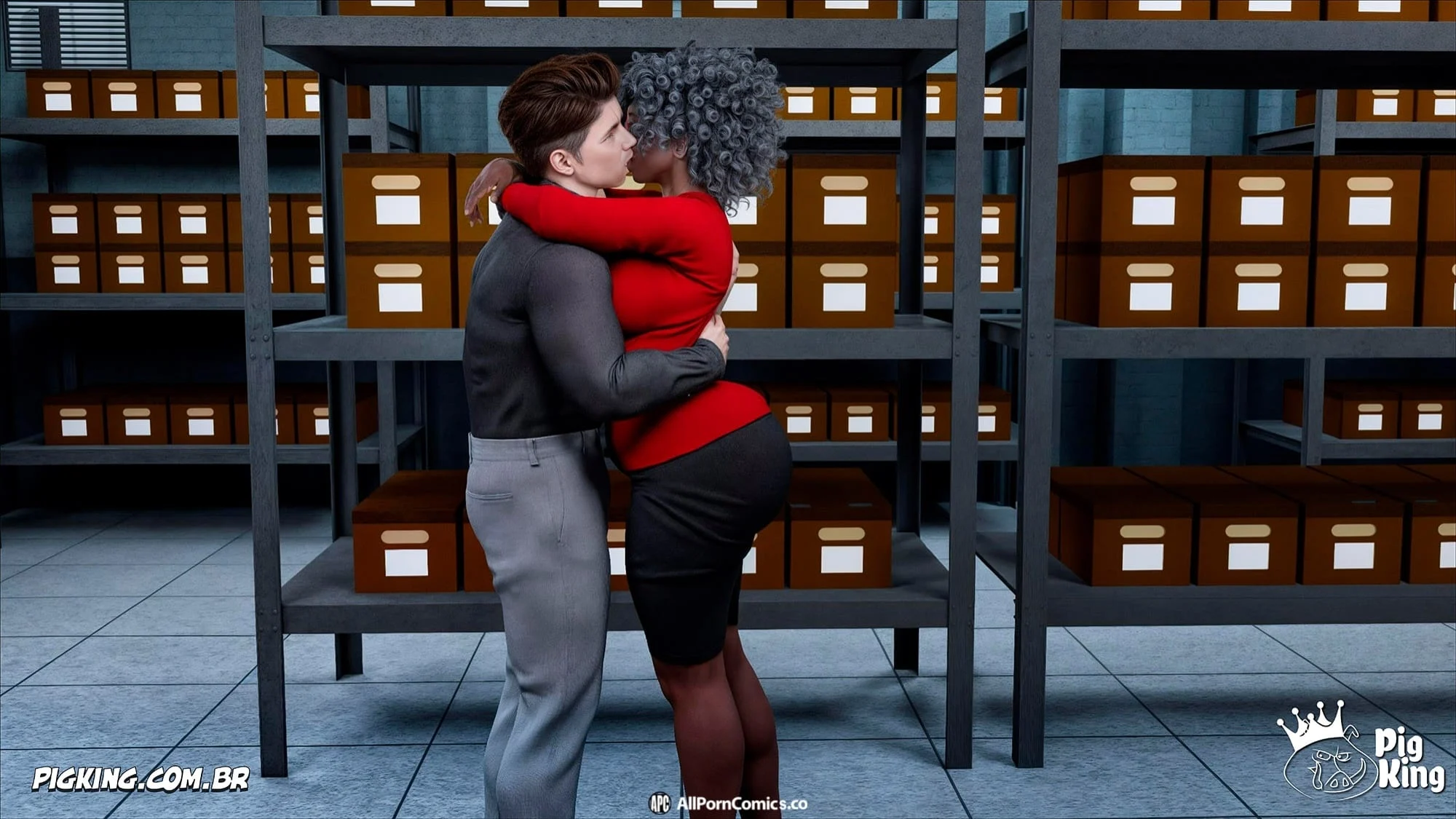 The Office [CrazyDad3D] - Chapter 1 — Page 78