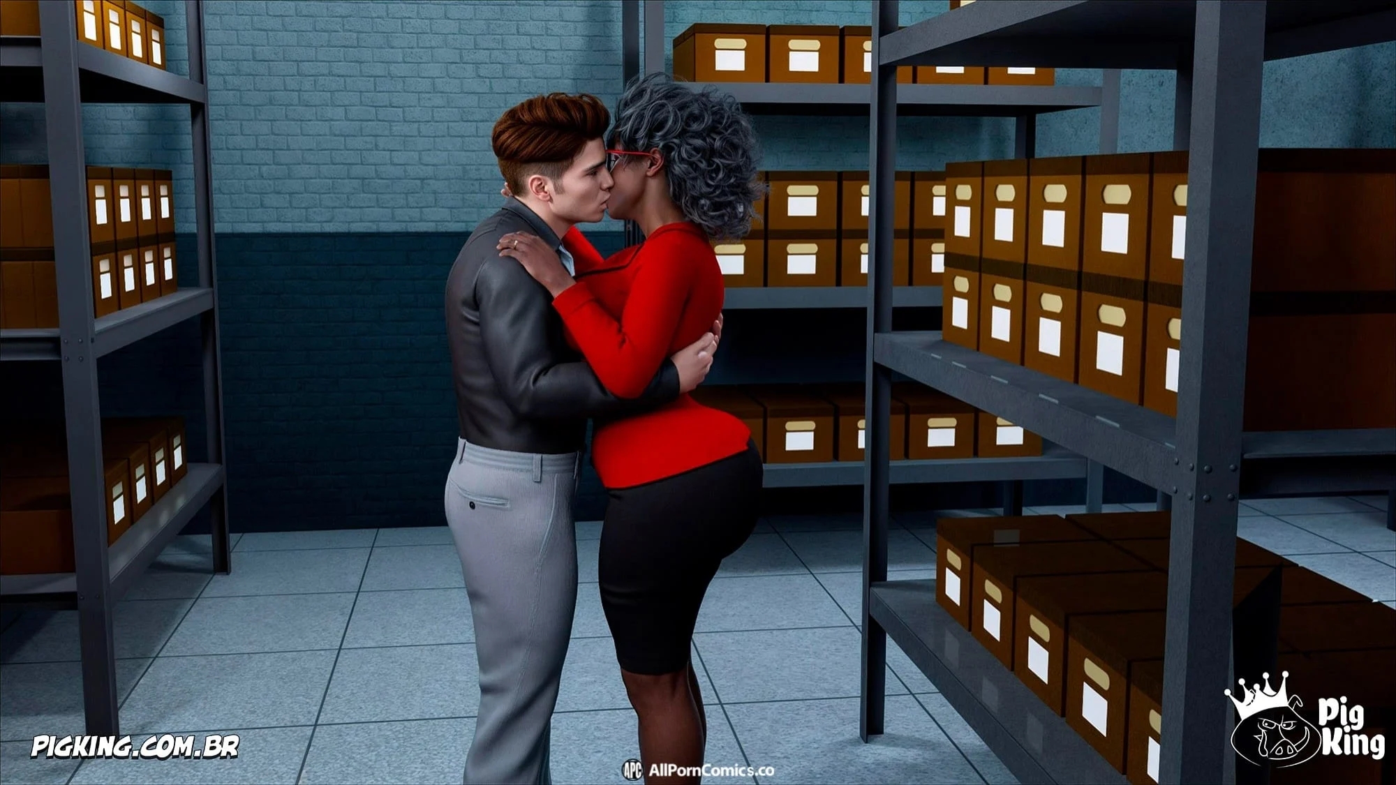 The Office [CrazyDad3D] - Chapter 1 — Page 83