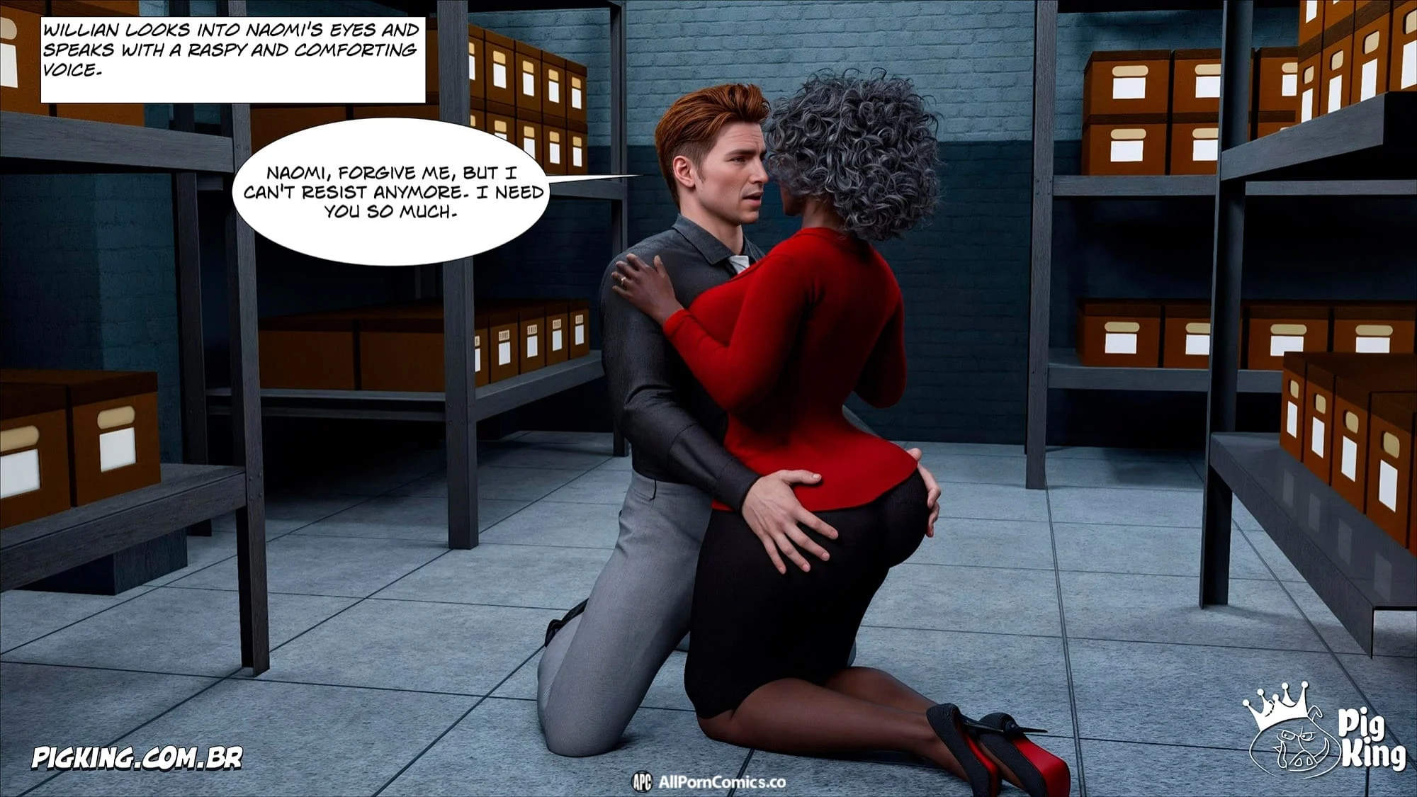 The Office [CrazyDad3D] - Chapter 1 — Page 94