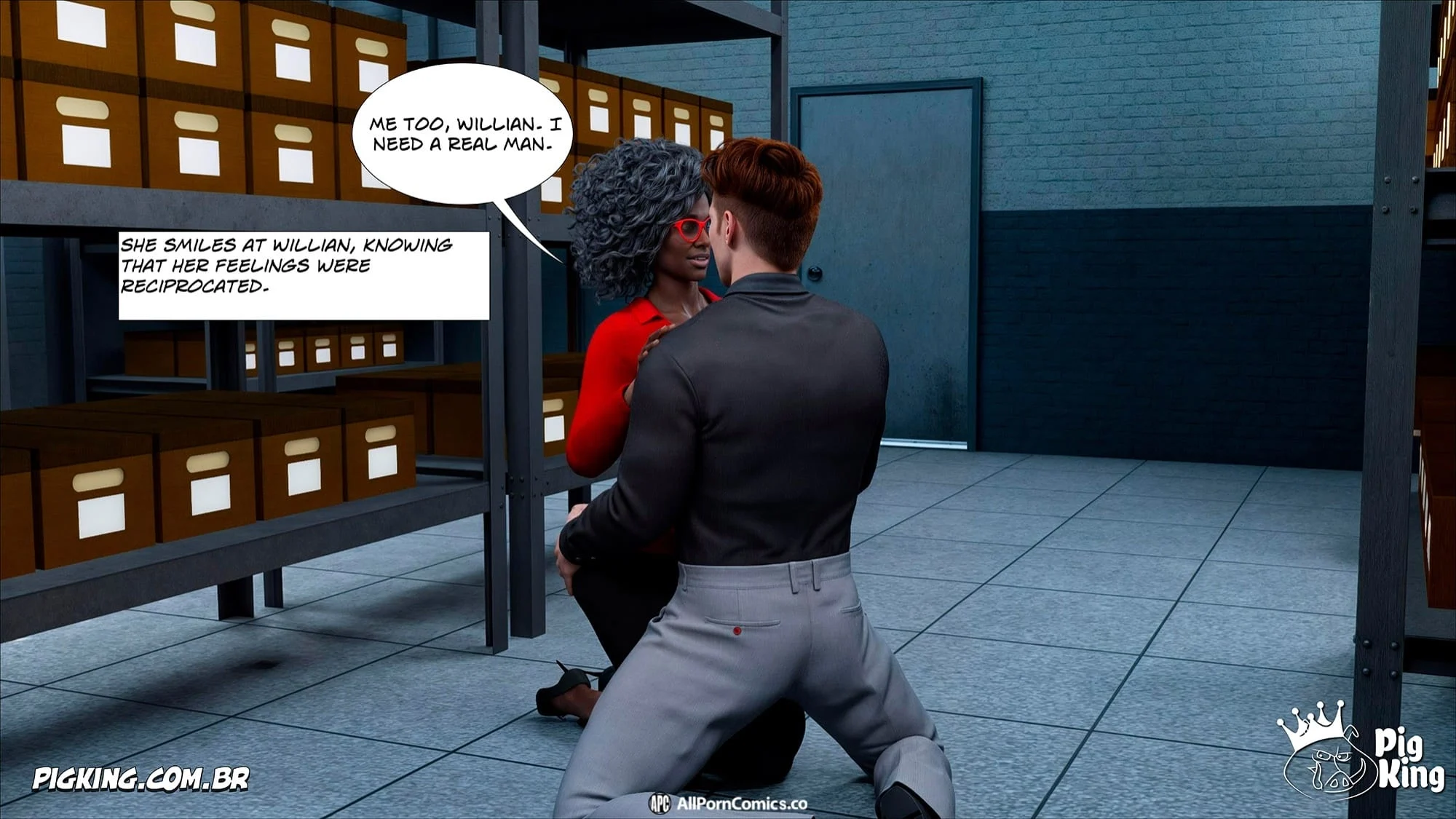 The Office [CrazyDad3D] - Chapter 1 — Page 95