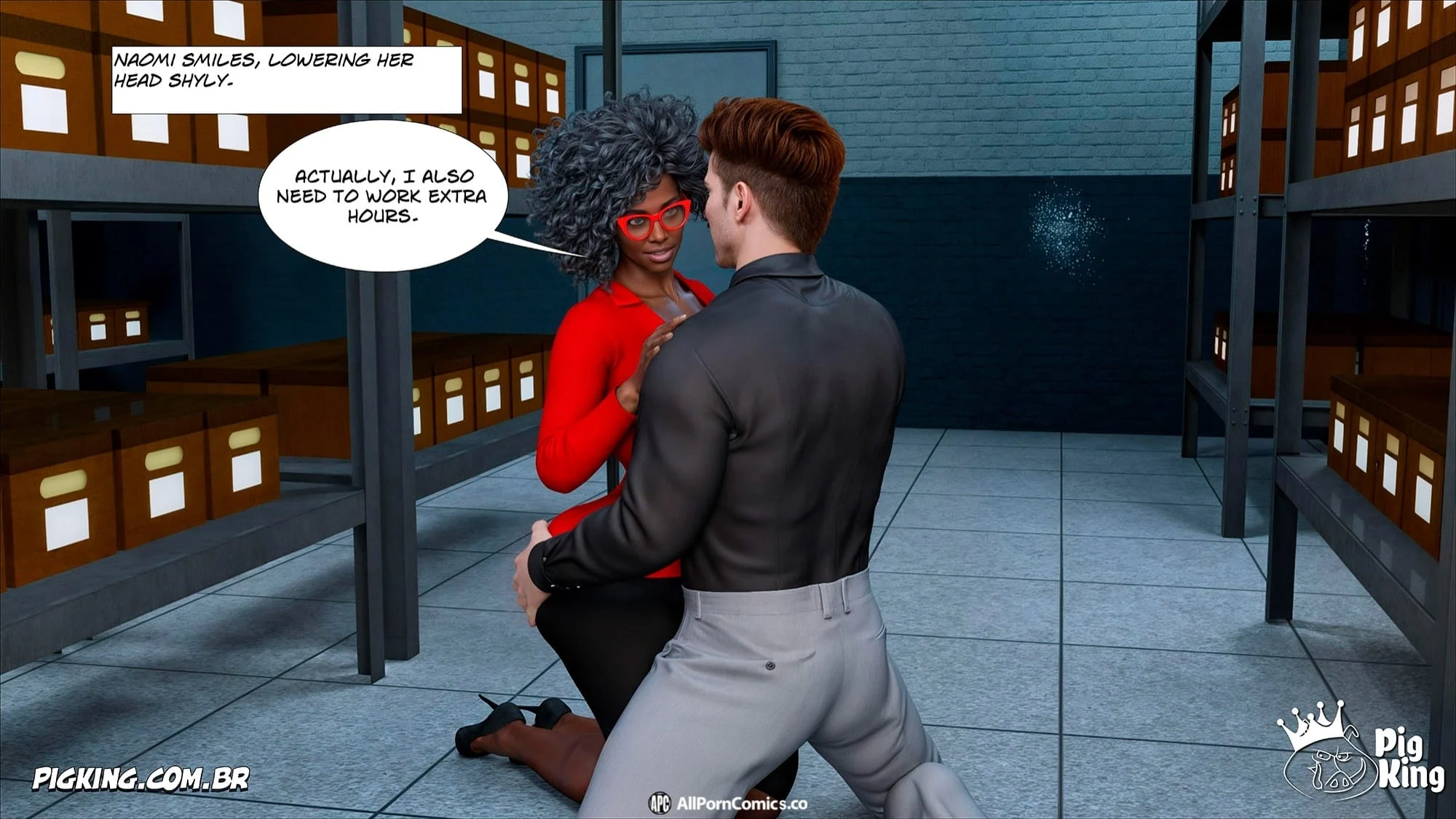 The Office [CrazyDad3D] - Chapter 1 — Page 97