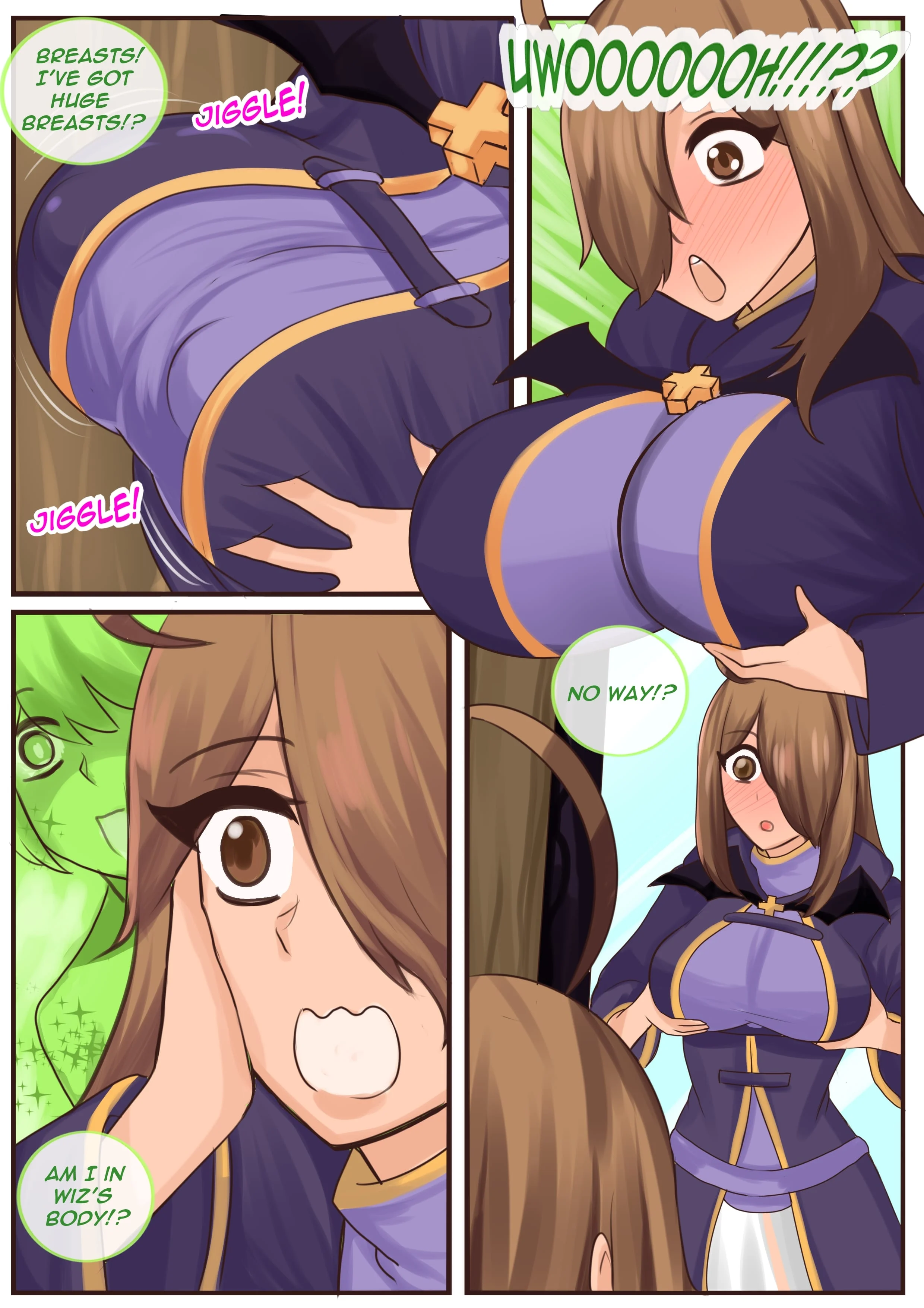 What A Wiz! (Kono Subarashii Sekai ni Shukufuku wo!) [TSFSingularity , BurningMoonWorks] - Chapter 1 — Page 13