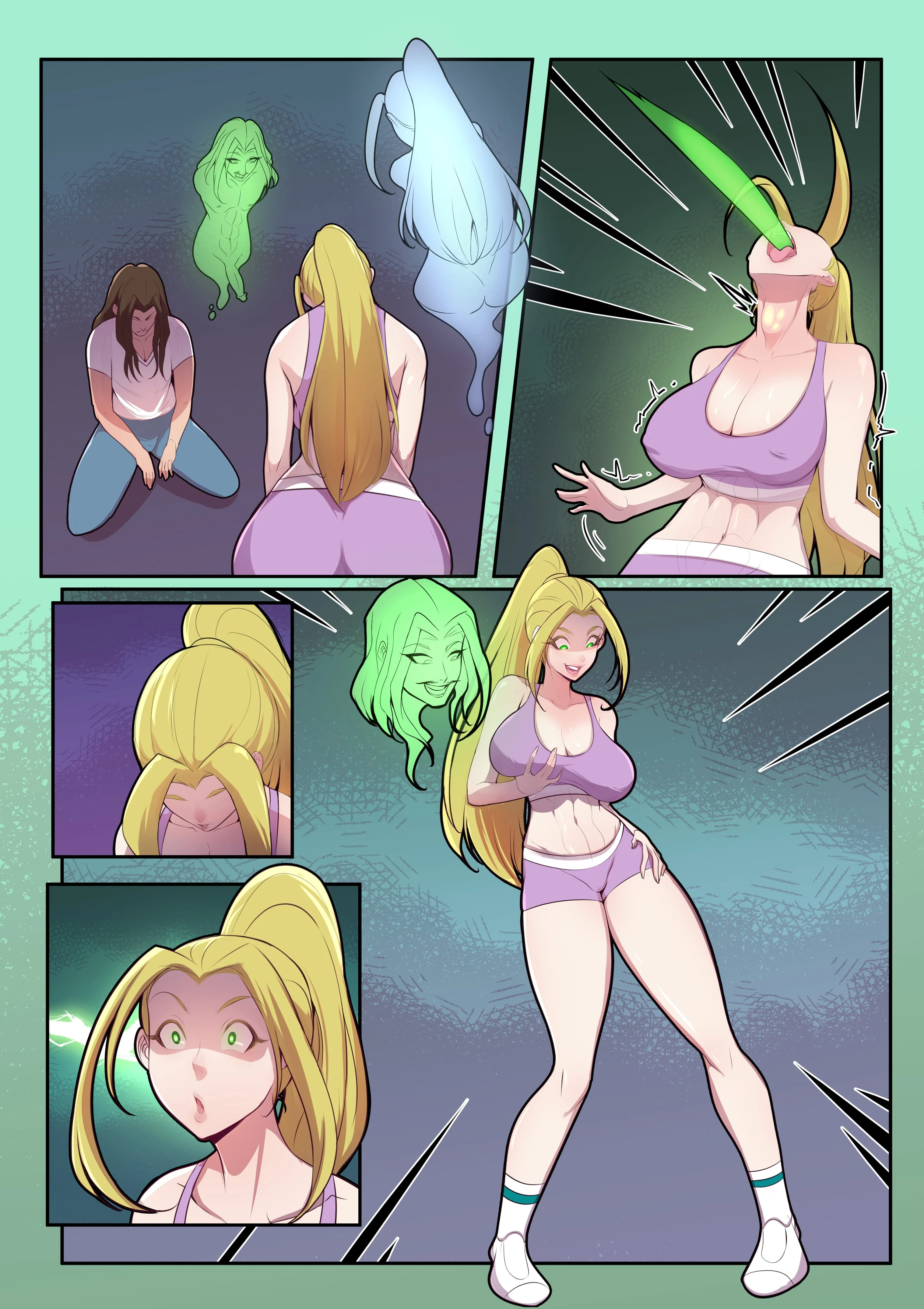 No Pain No Gain! (Zom 100) [TSFSingularity , Oznovx] - Chapter 1 — Page 13