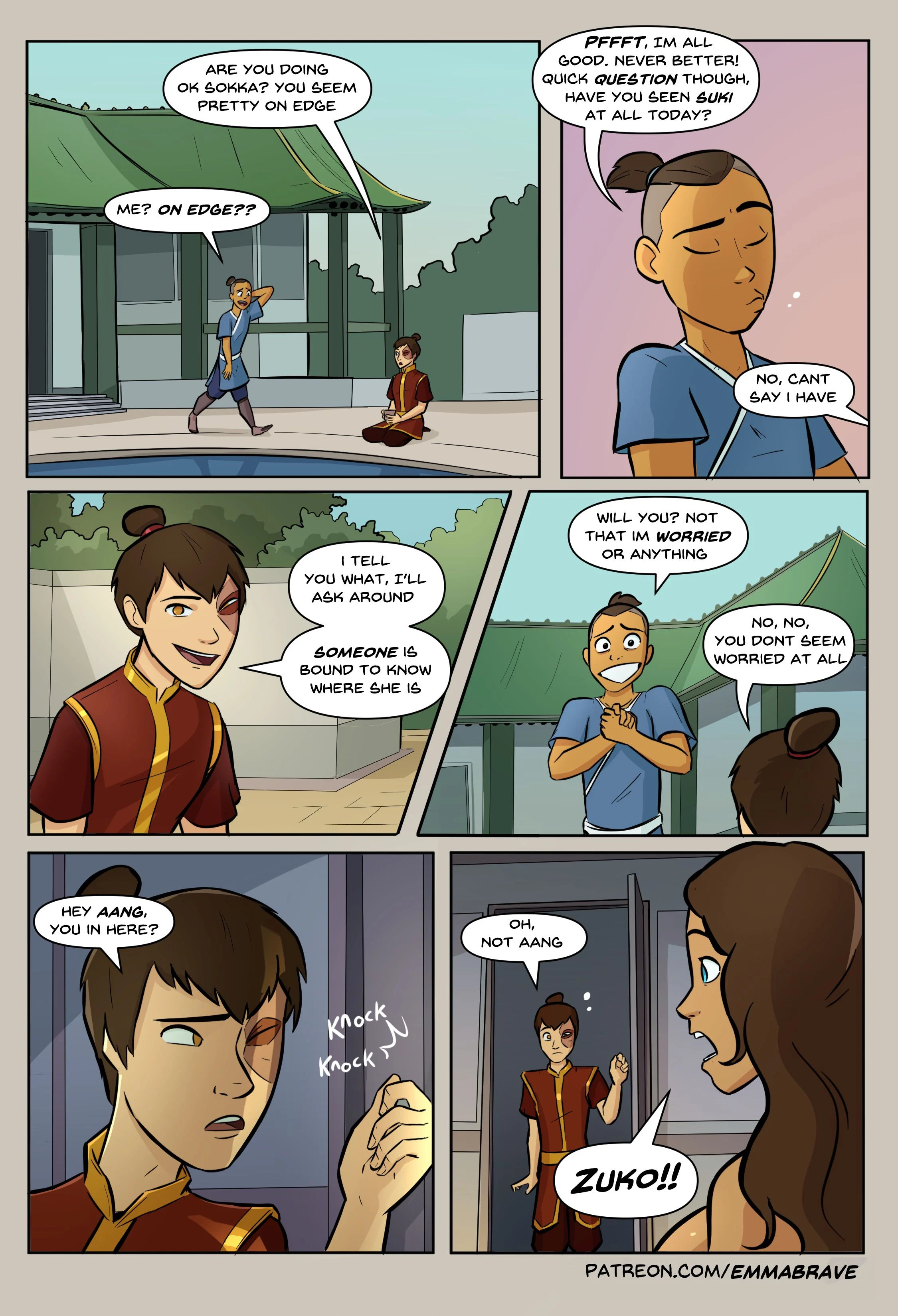 After Avatar (Avatar: The Last Airbender) [EmmaBrave] - Chapter 1 — Page 34