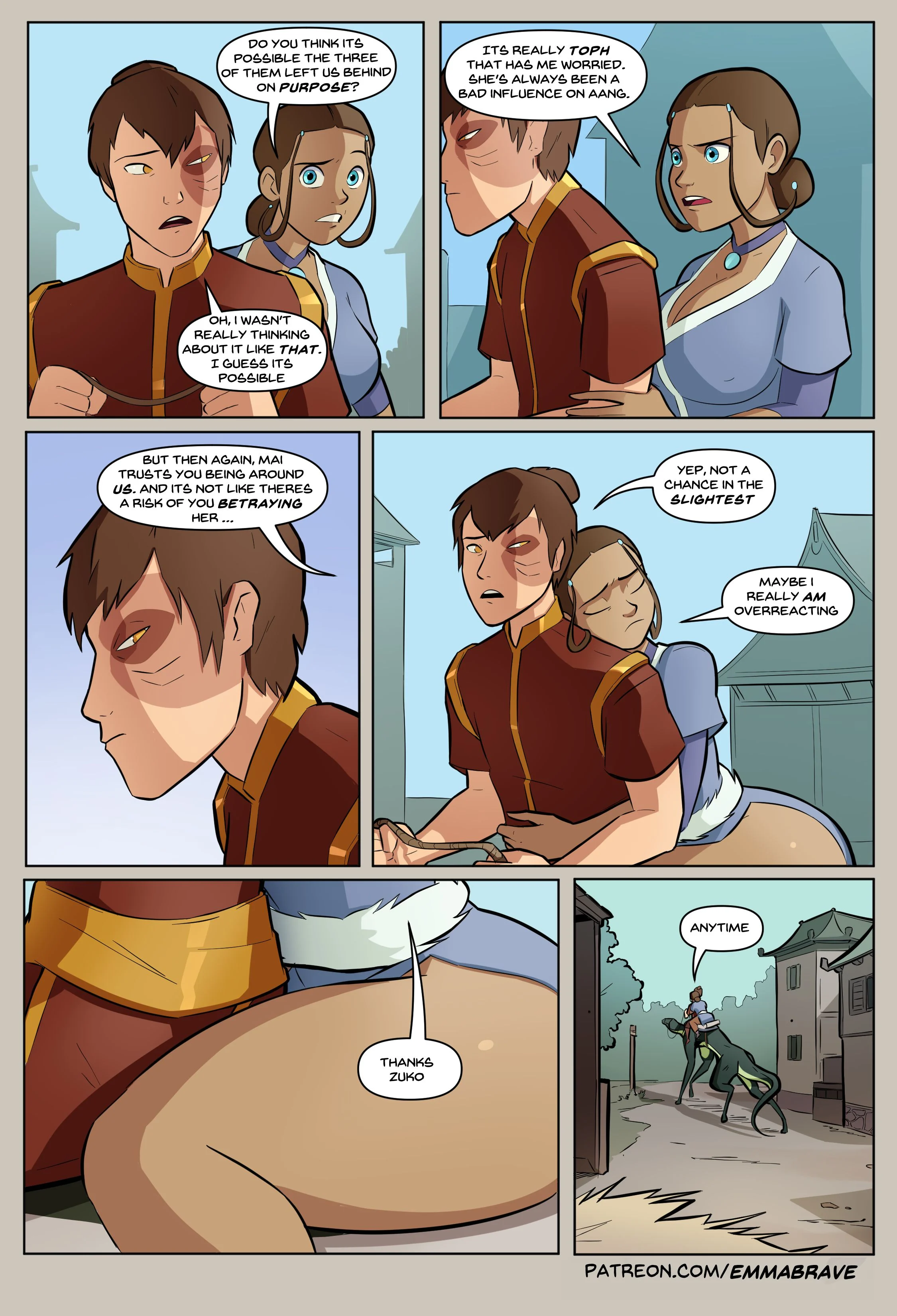 After Avatar (Avatar: The Last Airbender) [EmmaBrave] - Chapter 1 — Page 55