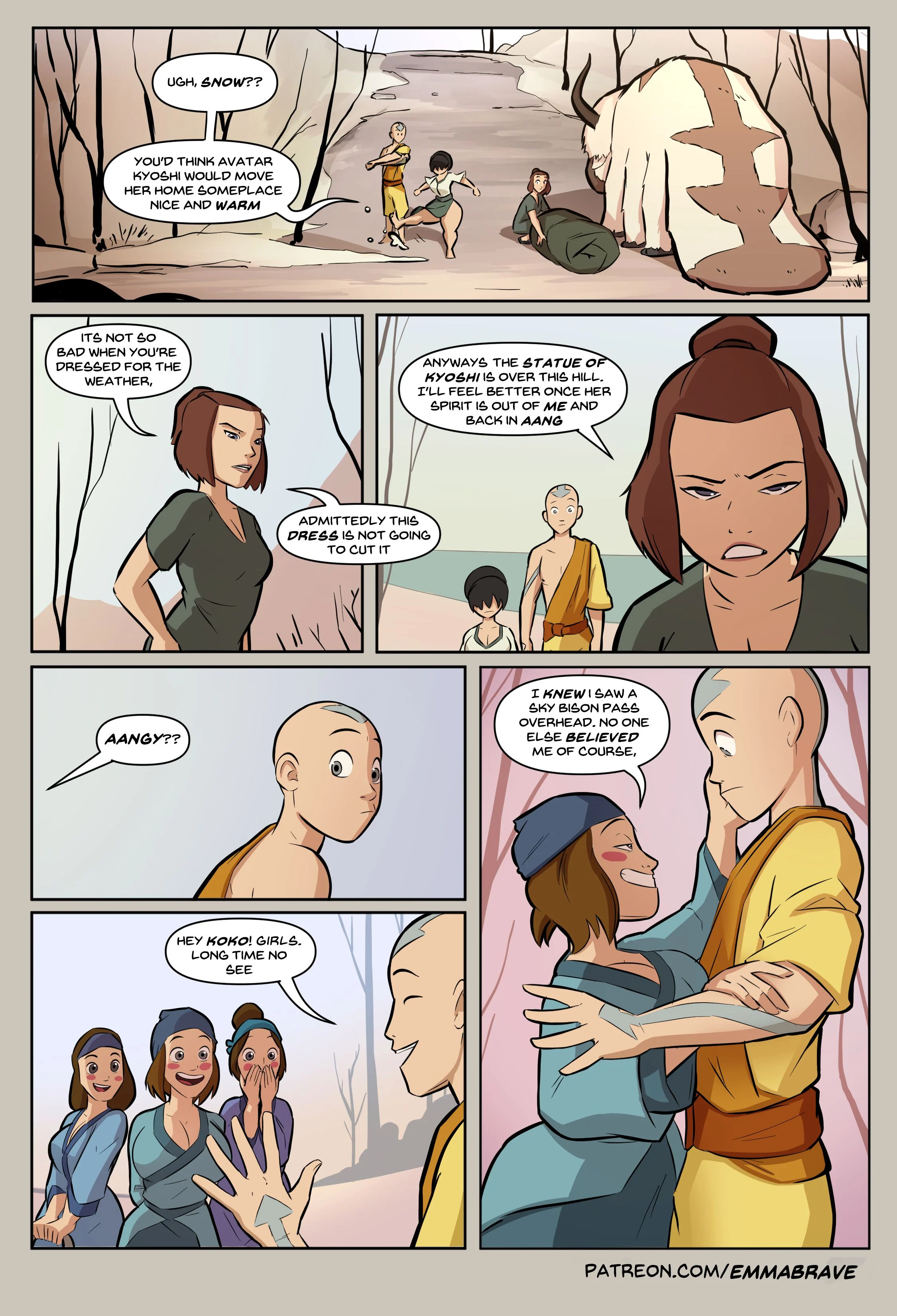 After Avatar (Avatar: The Last Airbender) [EmmaBrave] - Chapter 1 — Page 61