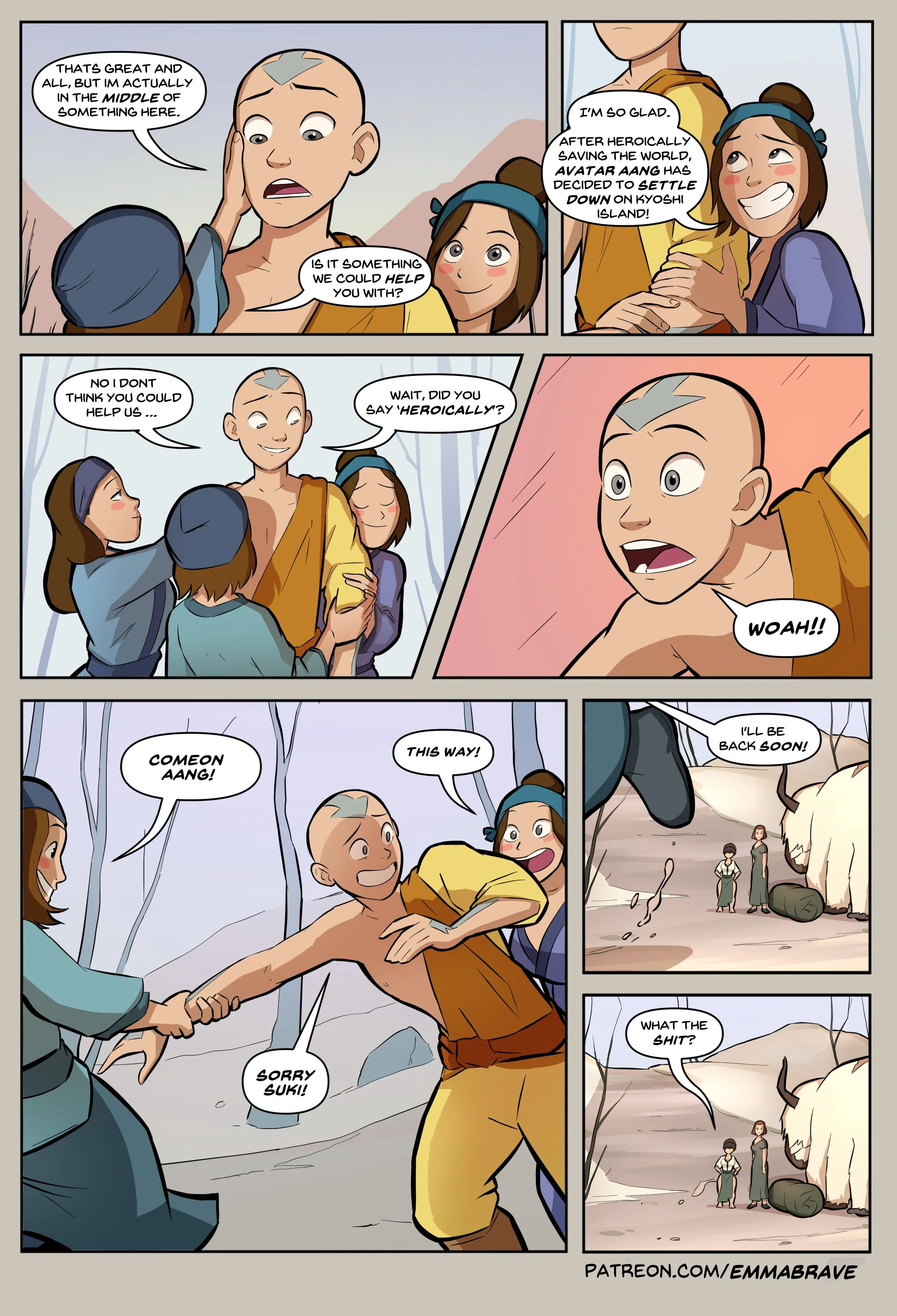 After Avatar (Avatar: The Last Airbender) [EmmaBrave] - Chapter 1 — Page 62