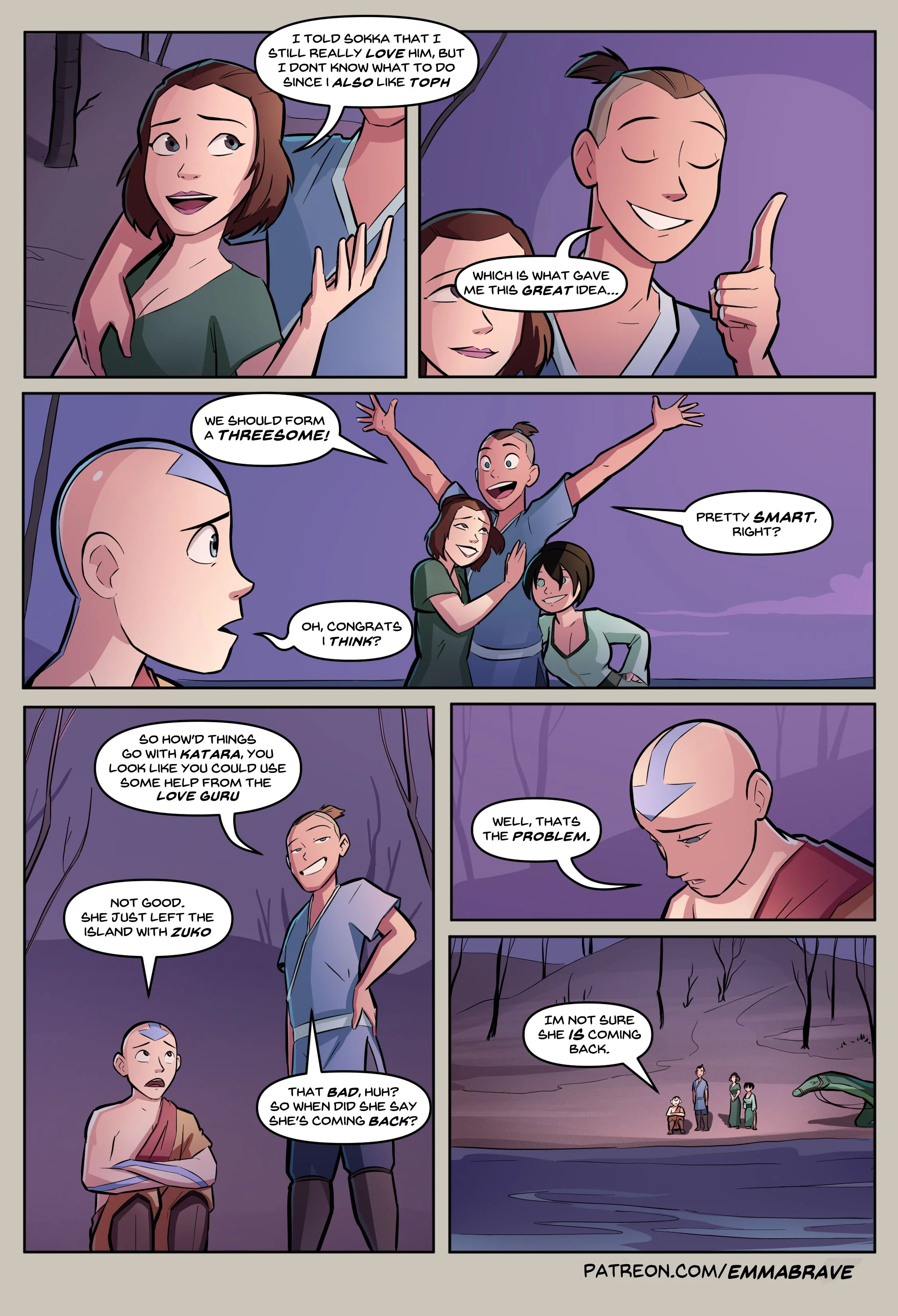 After Avatar (Avatar: The Last Airbender) [EmmaBrave] - Chapter 1 — Page 77