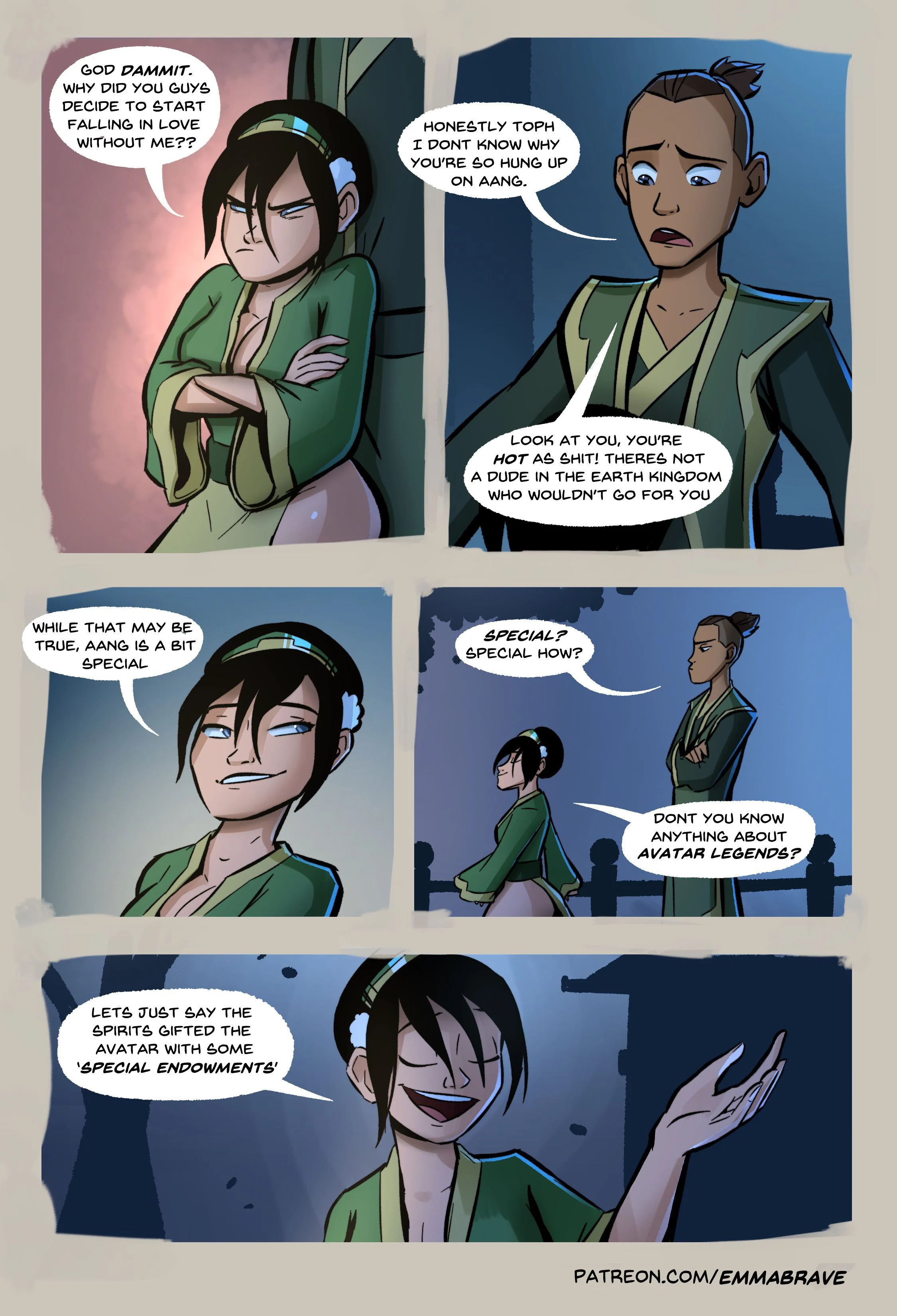 After Avatar (Avatar: The Last Airbender) [EmmaBrave] - Chapter 1 — Page 9