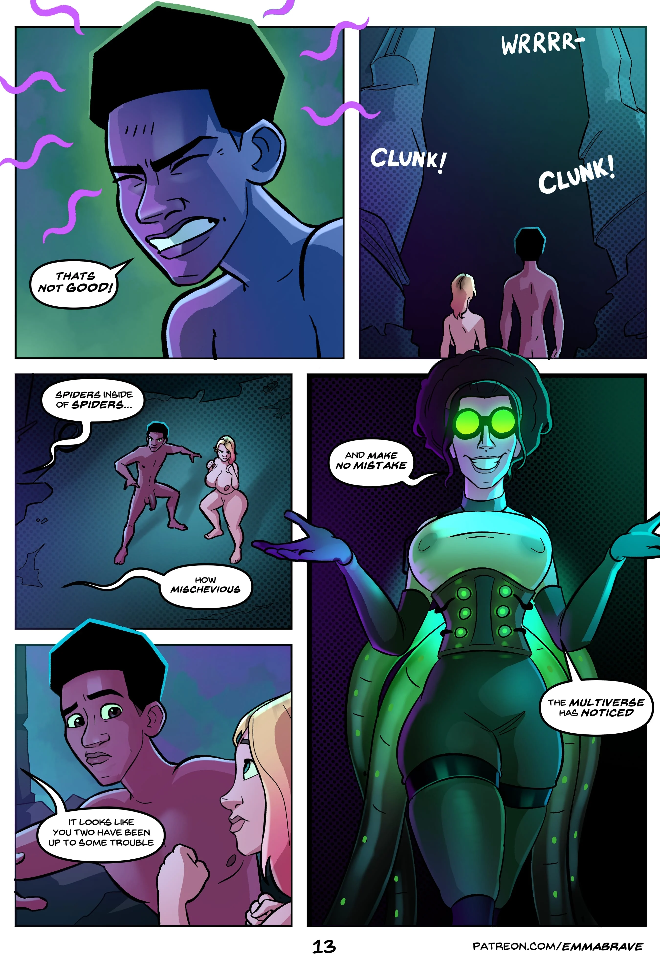 Spiderverse +18 (Spider-Man) [EmmaBrave] - Chapter 1 — Page 14