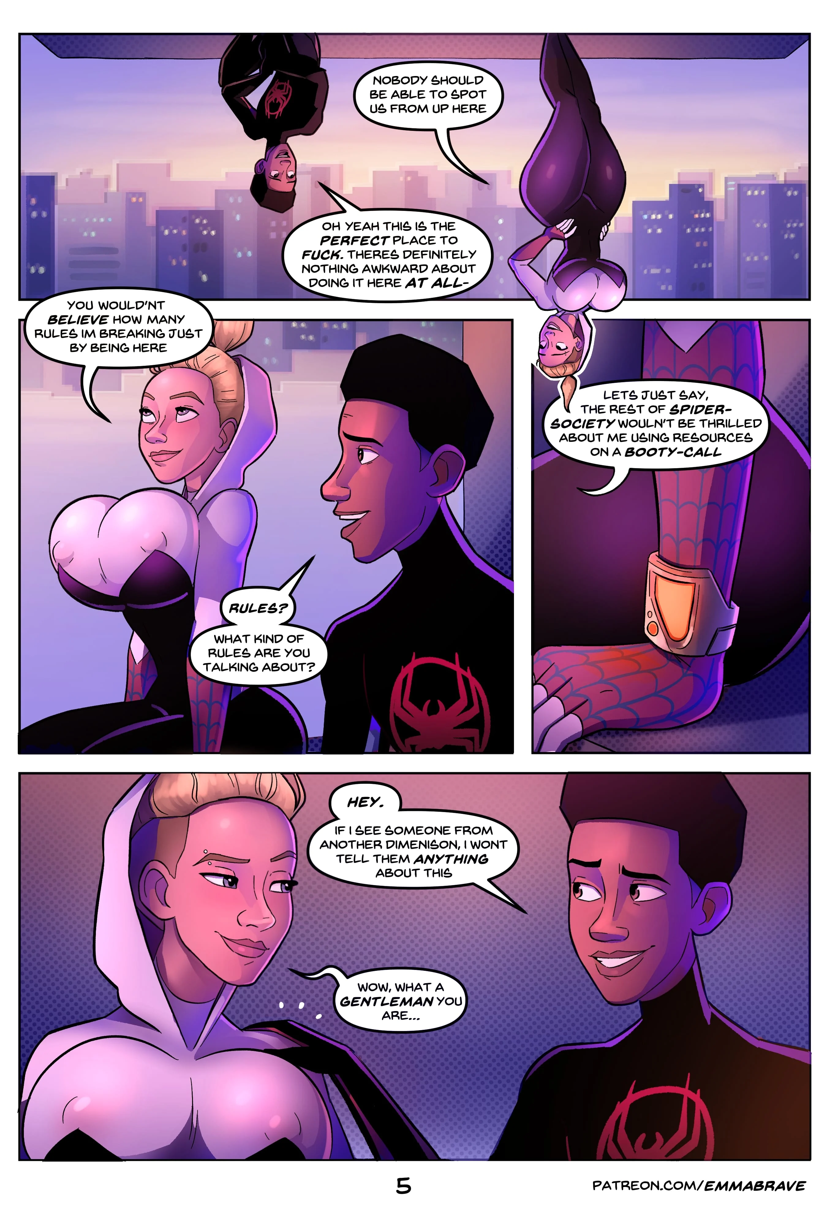 Spiderverse +18 (Spider-Man) [EmmaBrave] - Chapter 1 — Page 6