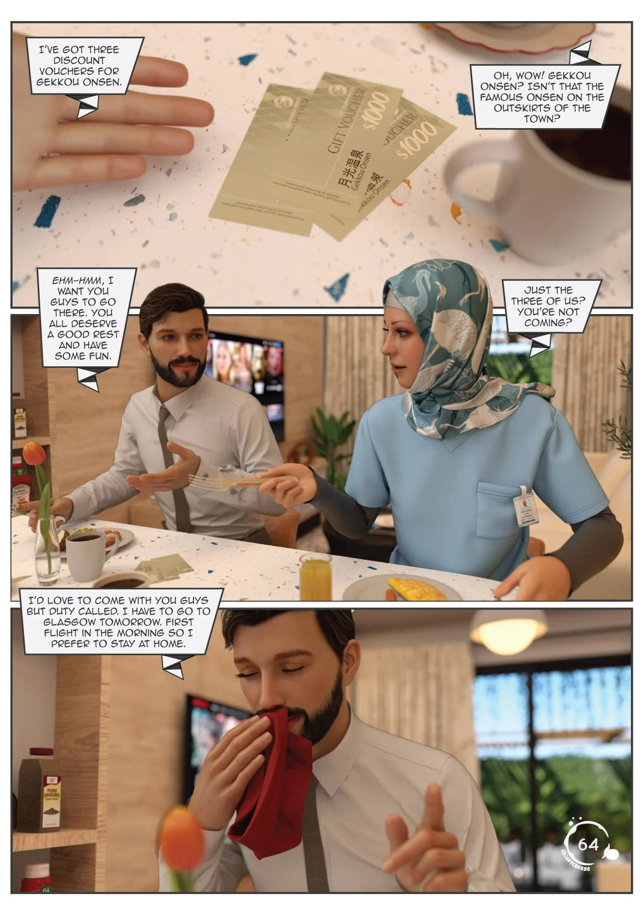 Blended Bonds [Crispy Cheese] - Chapter 1 — Page 65