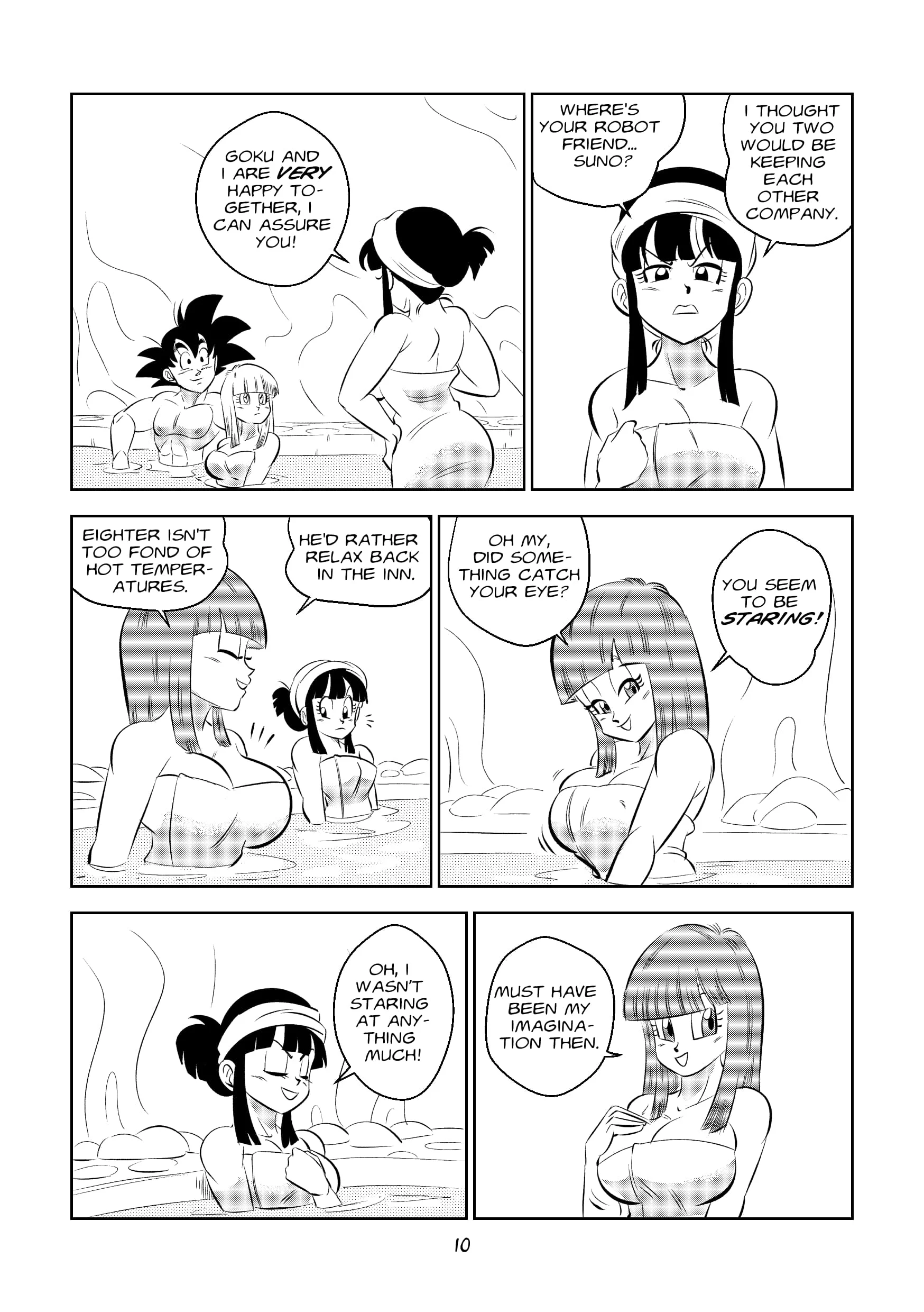 Return to Jingle Village (Dragon Ball) [FunsexyDB] - Chapter 1 — Page 10