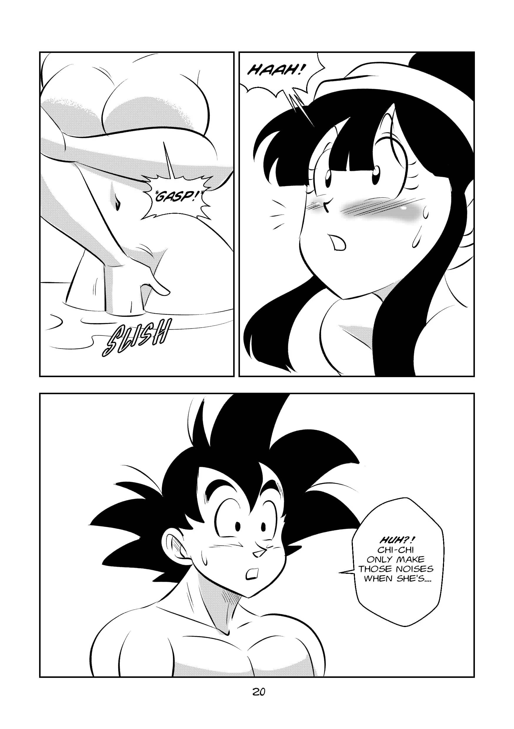 Return to Jingle Village (Dragon Ball) [FunsexyDB] - Chapter 1 — Page 20