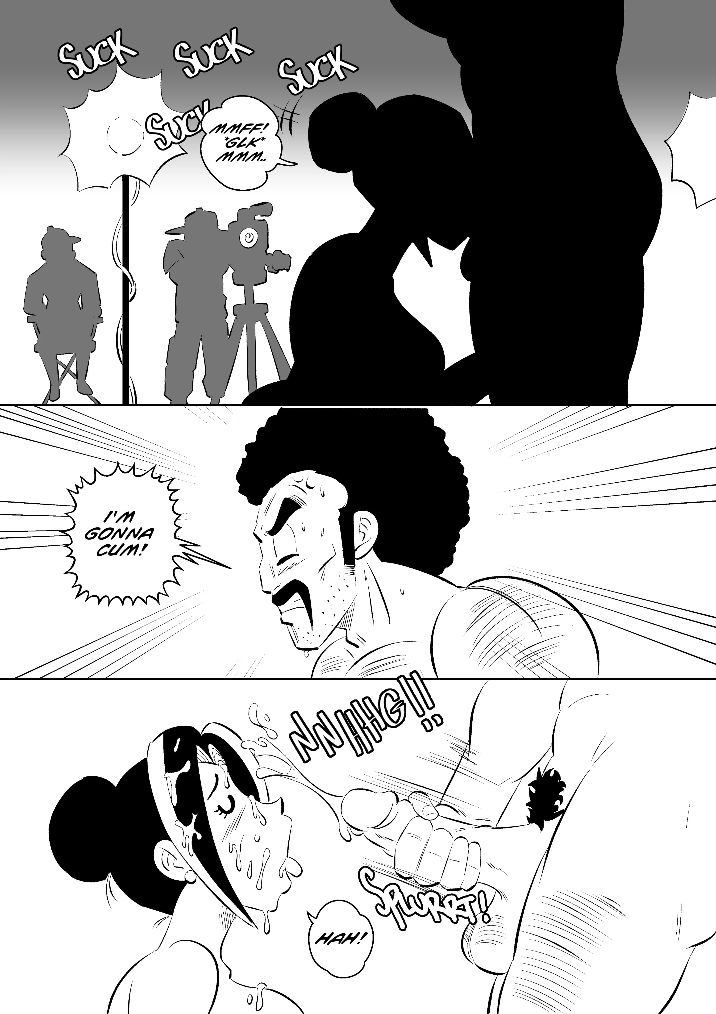 On Set (Dragon Ball Z) [FunsexyDB] - Chapter 1 — Page 18