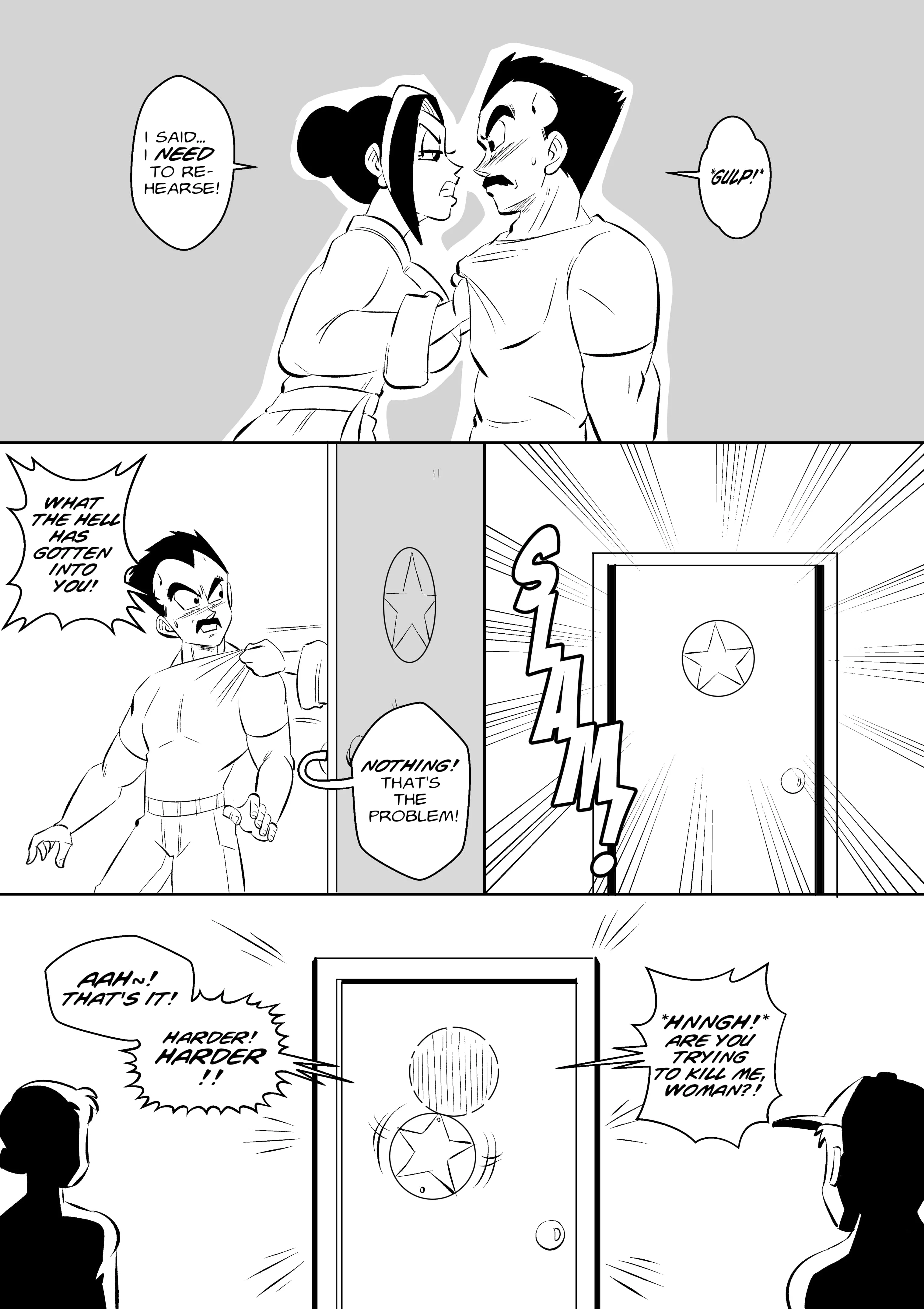 On Set (Dragon Ball Z) [FunsexyDB] - Chapter 1 — Page 29