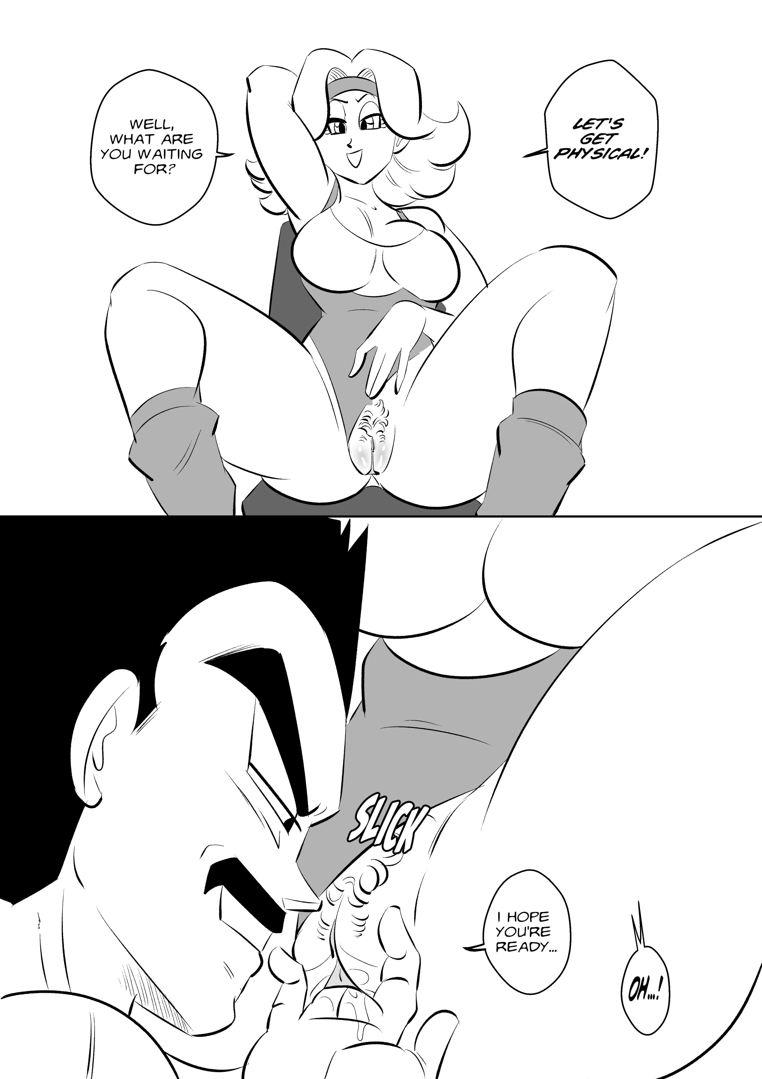 On Set (Dragon Ball Z) [FunsexyDB] - Chapter 1 — Page 38
