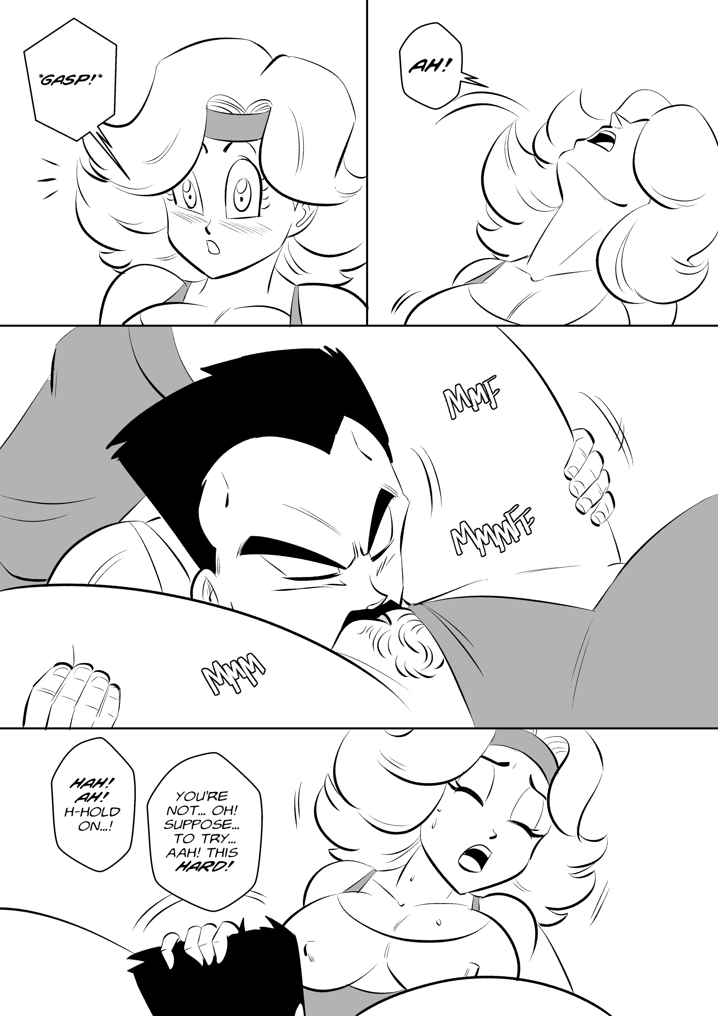 On Set (Dragon Ball Z) [FunsexyDB] - Chapter 1 — Page 39