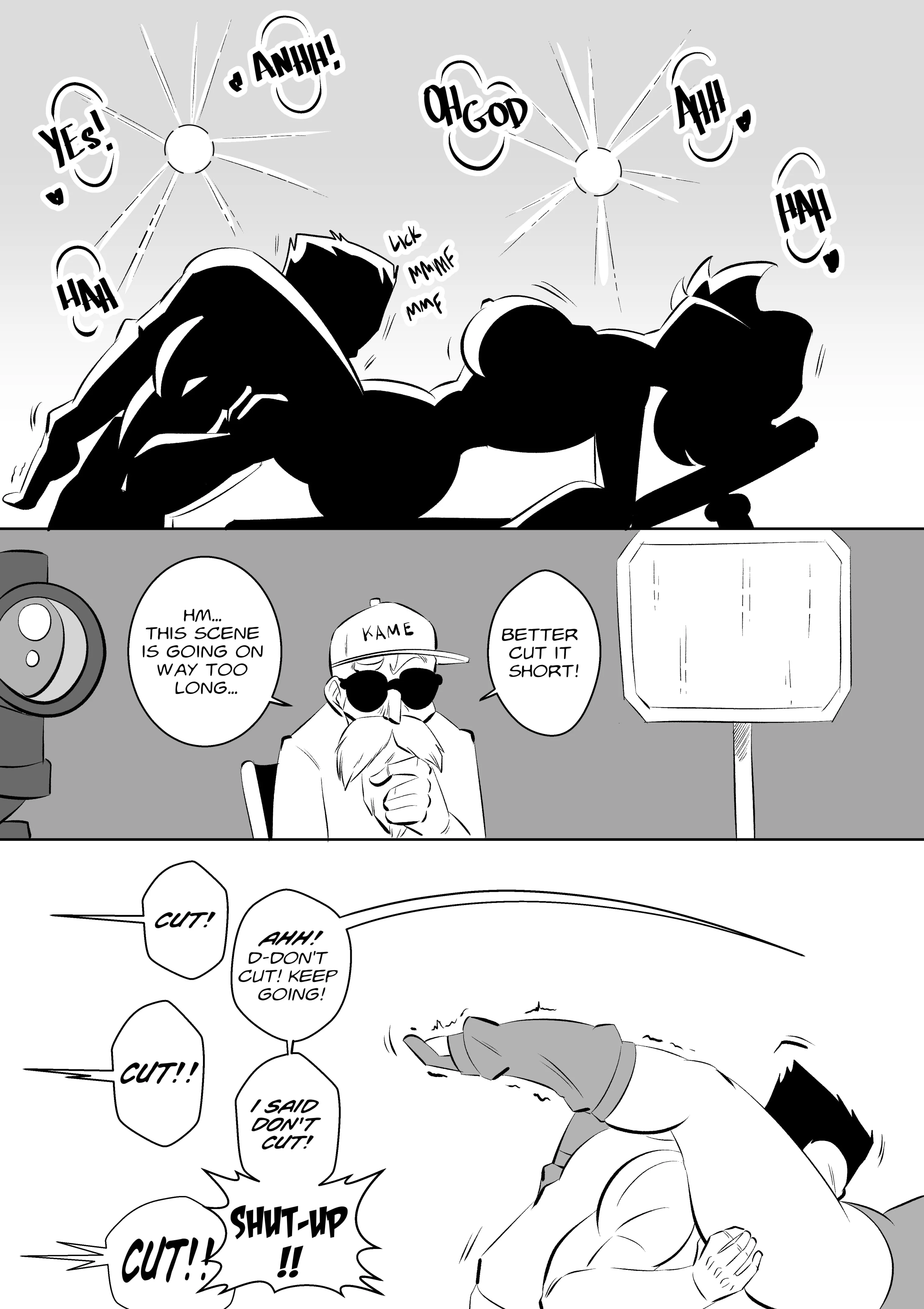 On Set (Dragon Ball Z) [FunsexyDB] - Chapter 1 — Page 40