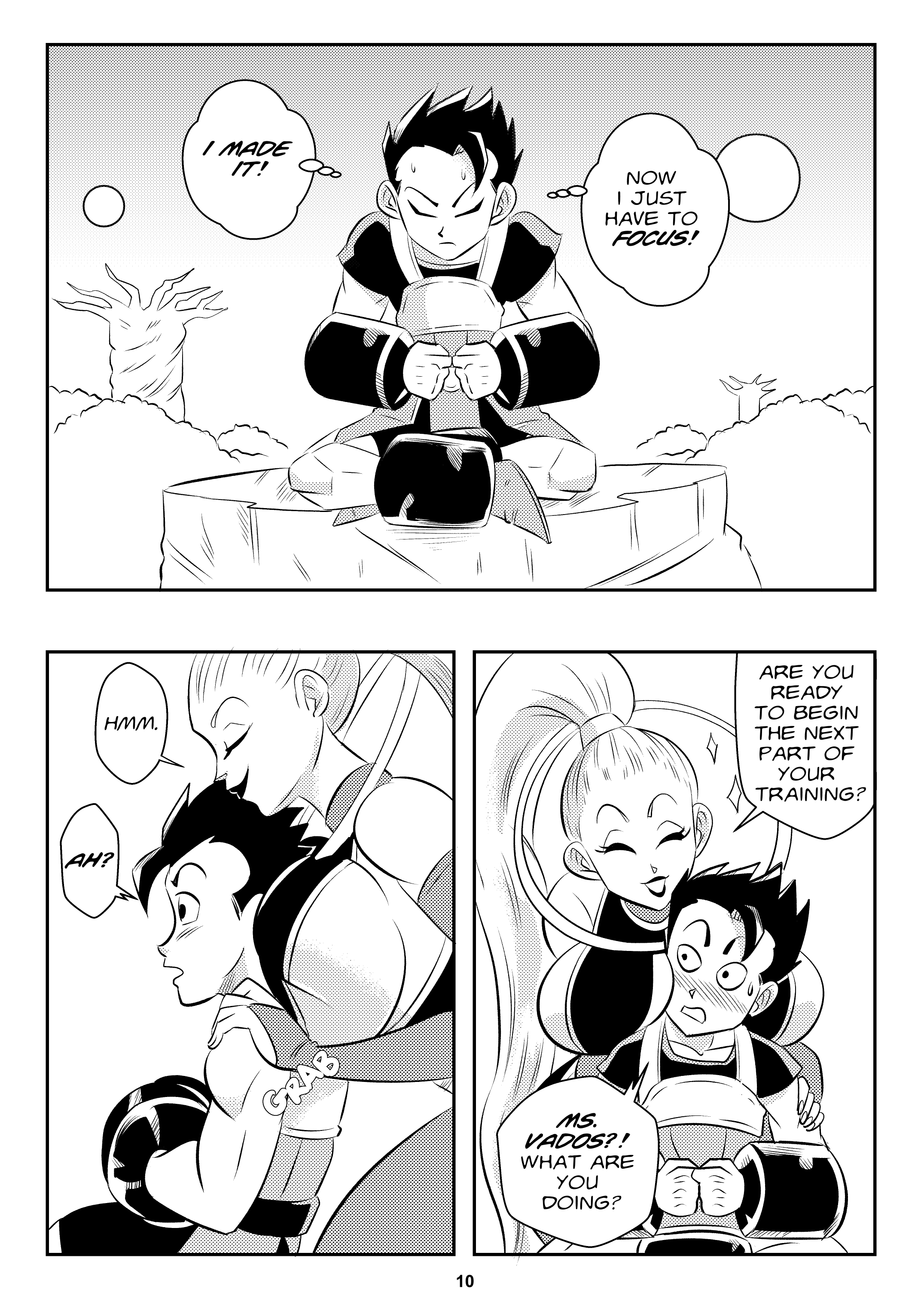 Heavenly Training (Dragon Ball Super) [FunsexyDB] - Chapter 1 — Page 11