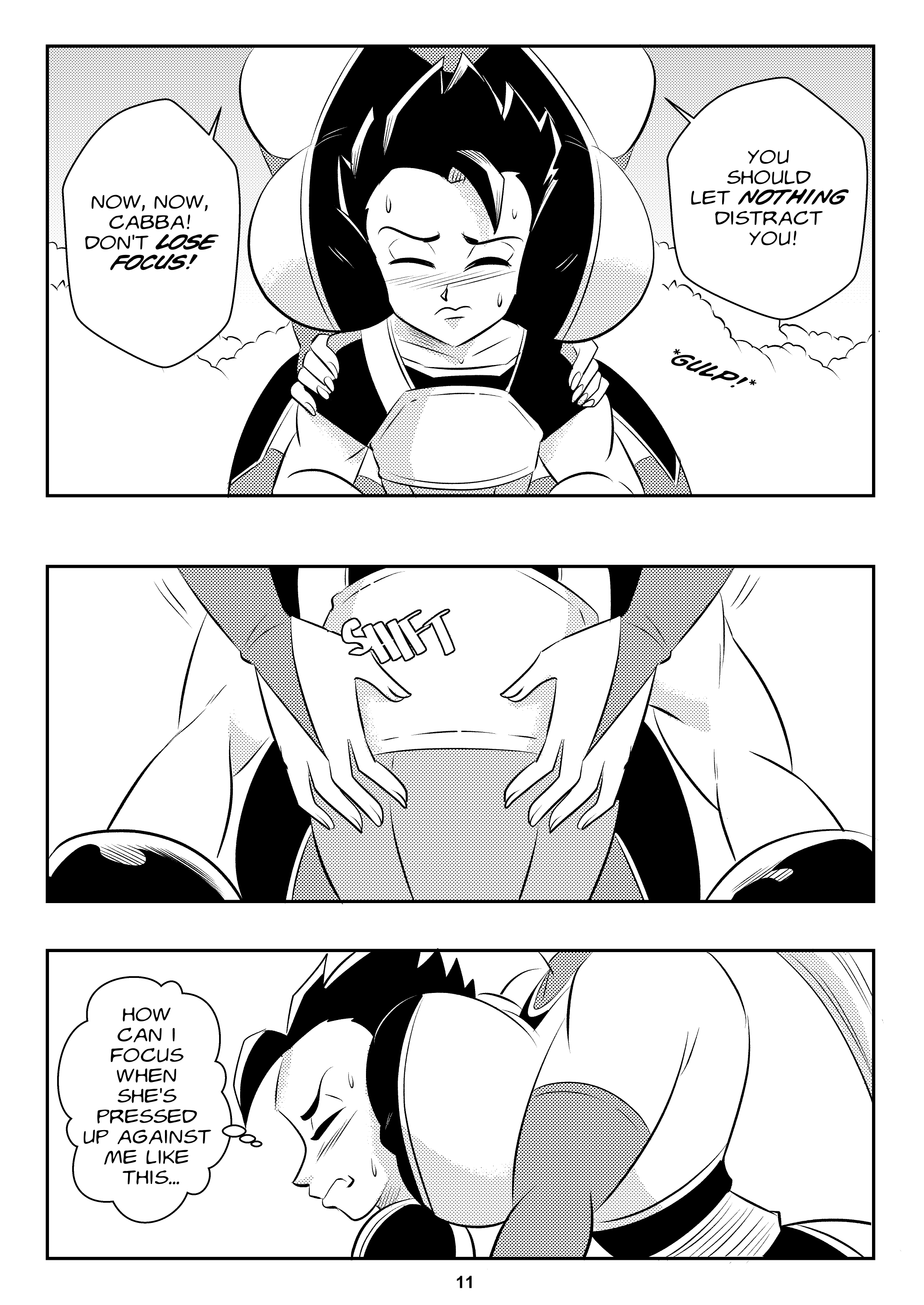 Heavenly Training (Dragon Ball Super) [FunsexyDB] - Chapter 1 — Page 12