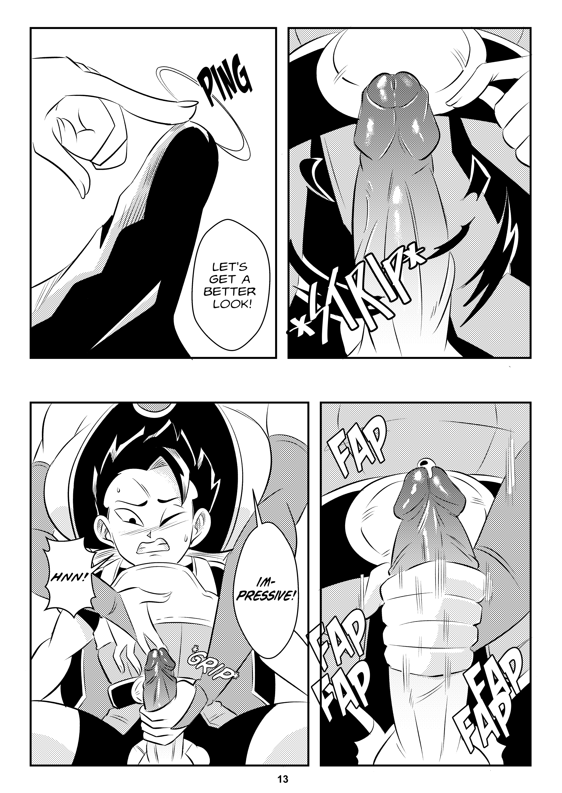 Heavenly Training (Dragon Ball Super) [FunsexyDB] - Chapter 1 — Page 14