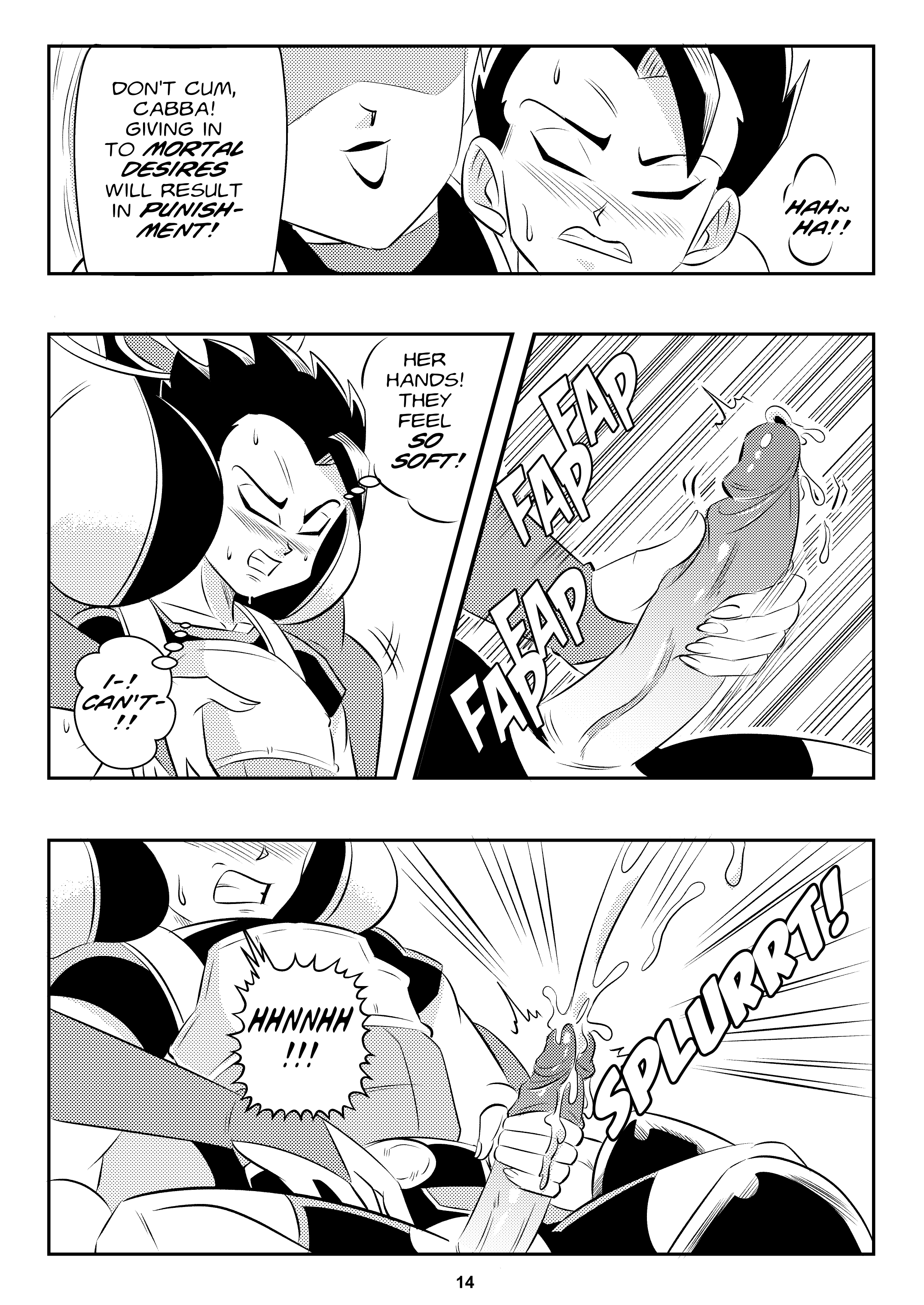 Heavenly Training (Dragon Ball Super) [FunsexyDB] - Chapter 1 — Page 15