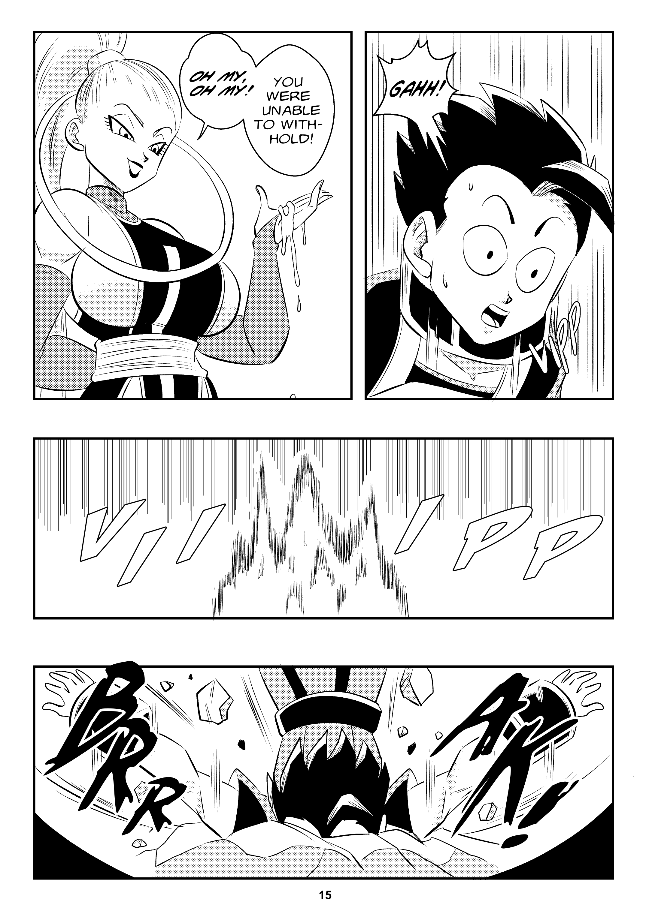 Heavenly Training (Dragon Ball Super) [FunsexyDB] - Chapter 1 — Page 16