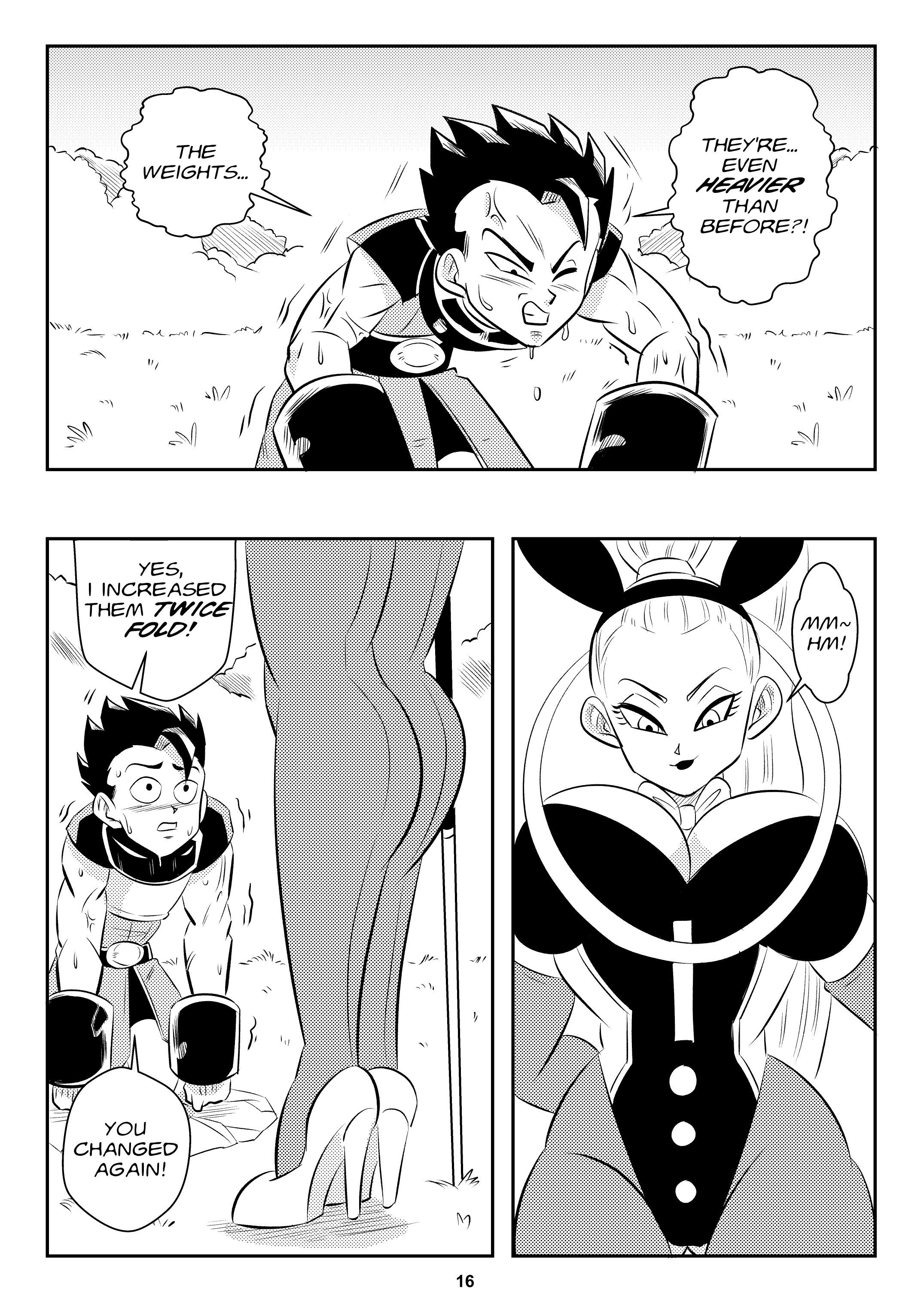 Heavenly Training (Dragon Ball Super) [FunsexyDB] - Chapter 1 — Page 17