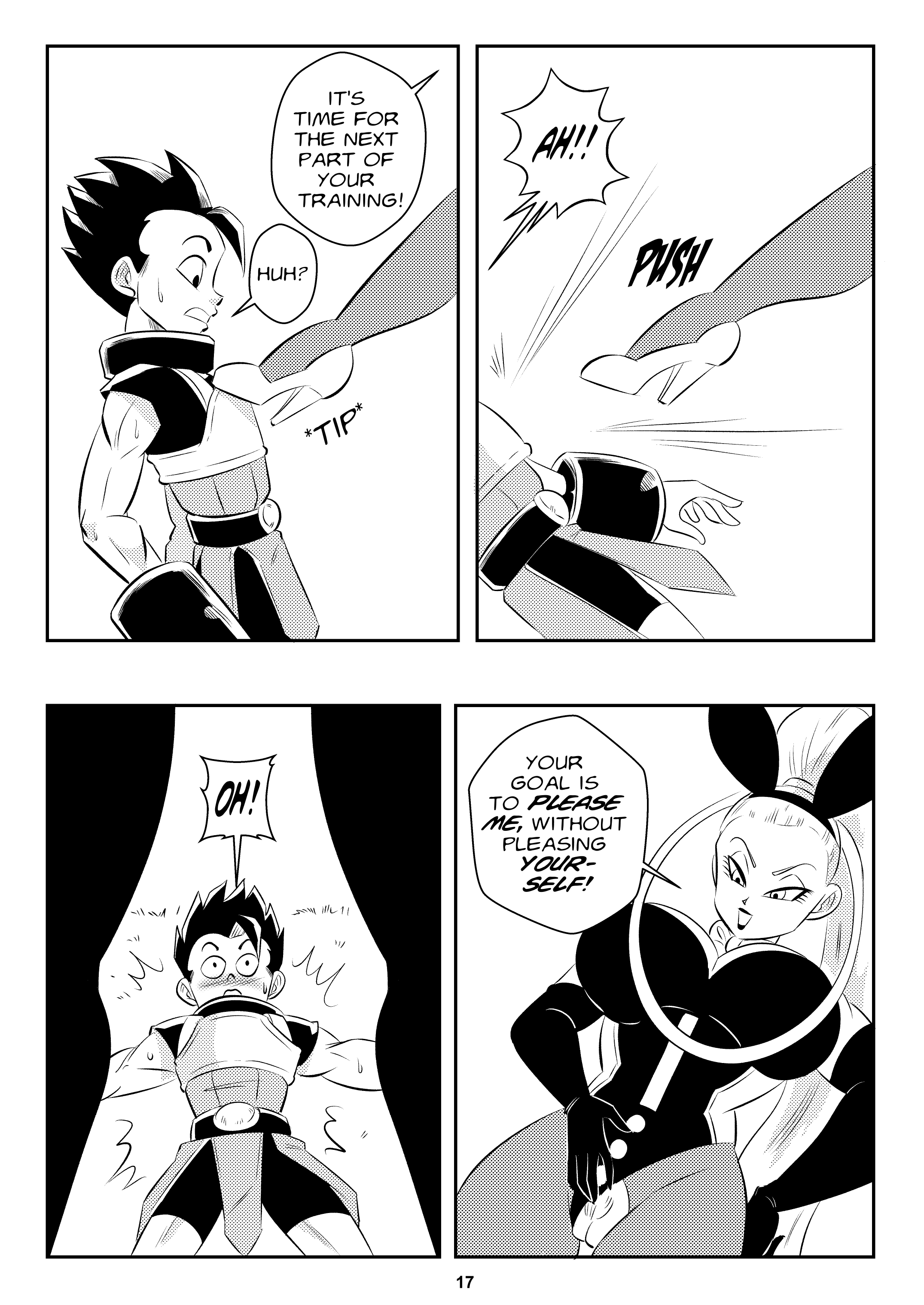 Heavenly Training (Dragon Ball Super) [FunsexyDB] - Chapter 1 — Page 18