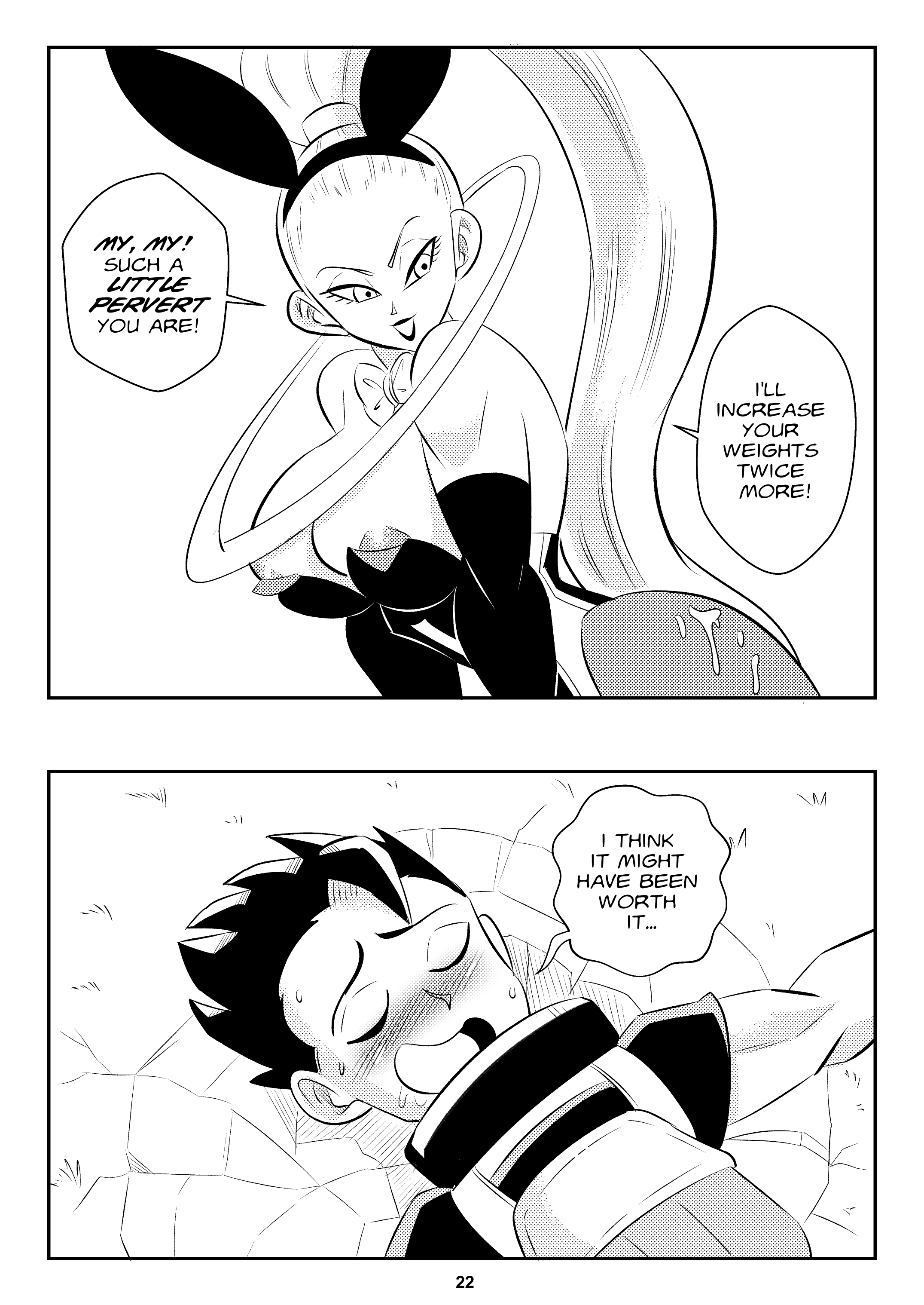 Heavenly Training (Dragon Ball Super) [FunsexyDB] - Chapter 1 — Page 23