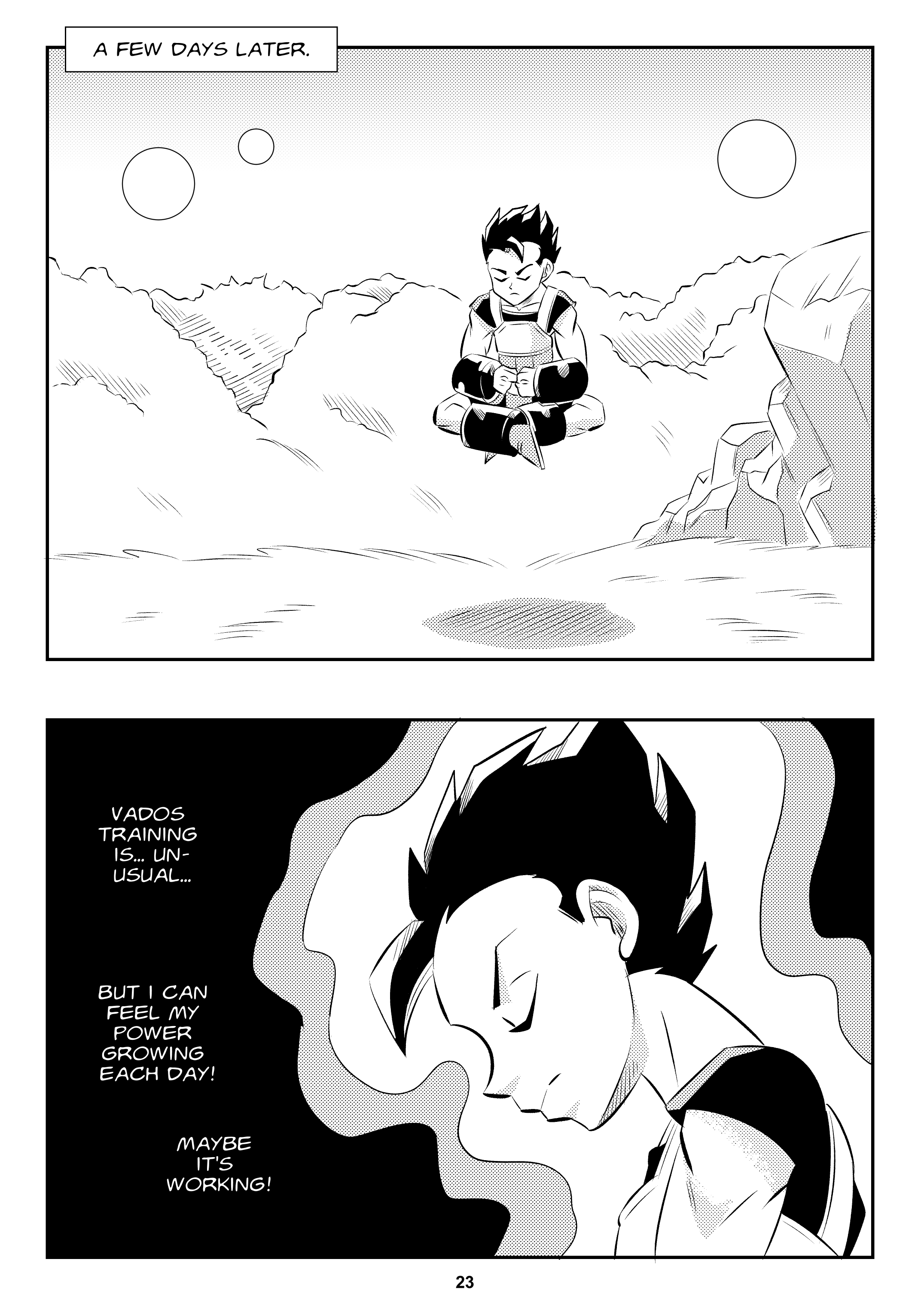 Heavenly Training (Dragon Ball Super) [FunsexyDB] - Chapter 1 — Page 24