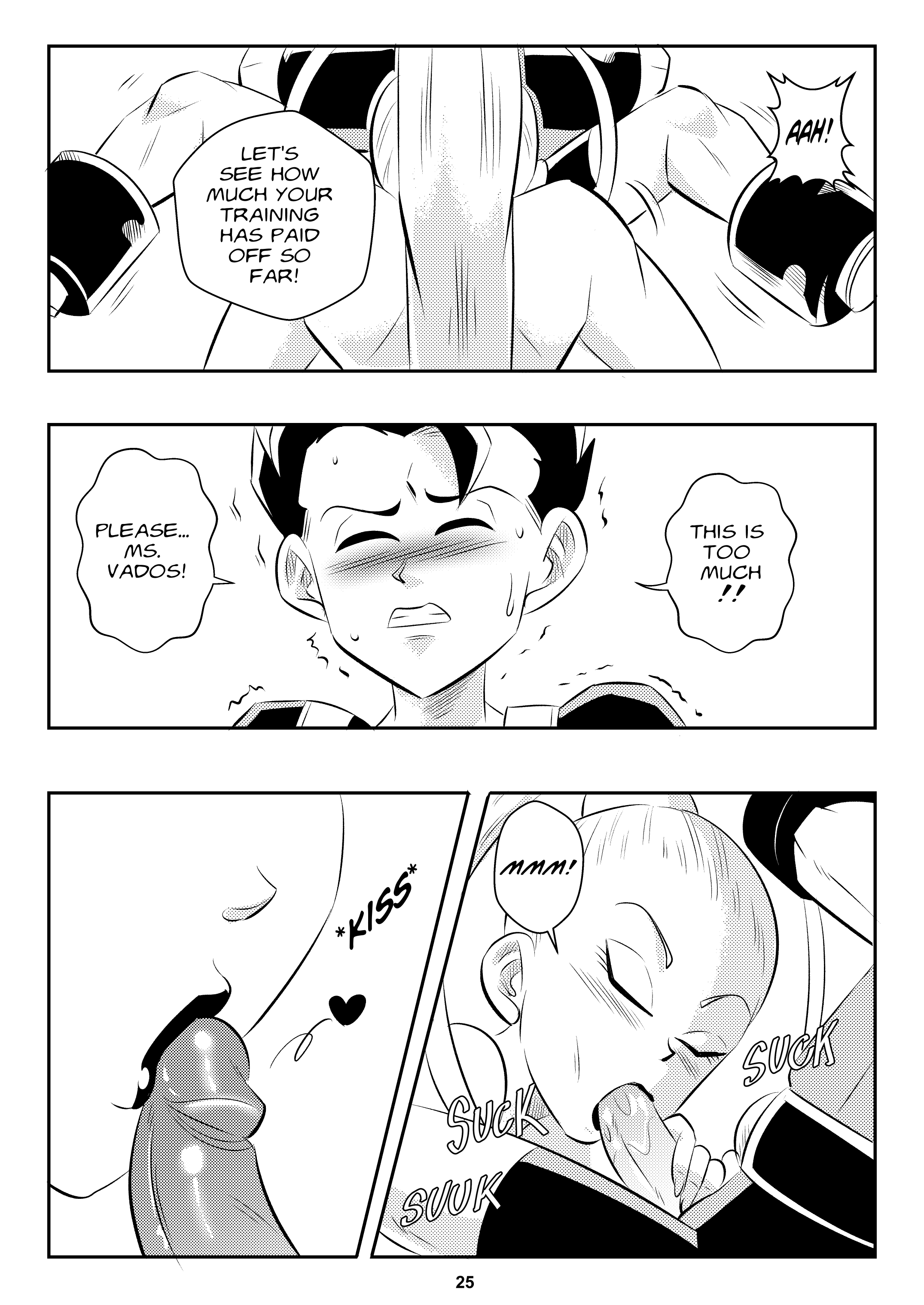 Heavenly Training (Dragon Ball Super) [FunsexyDB] - Chapter 1 — Page 26