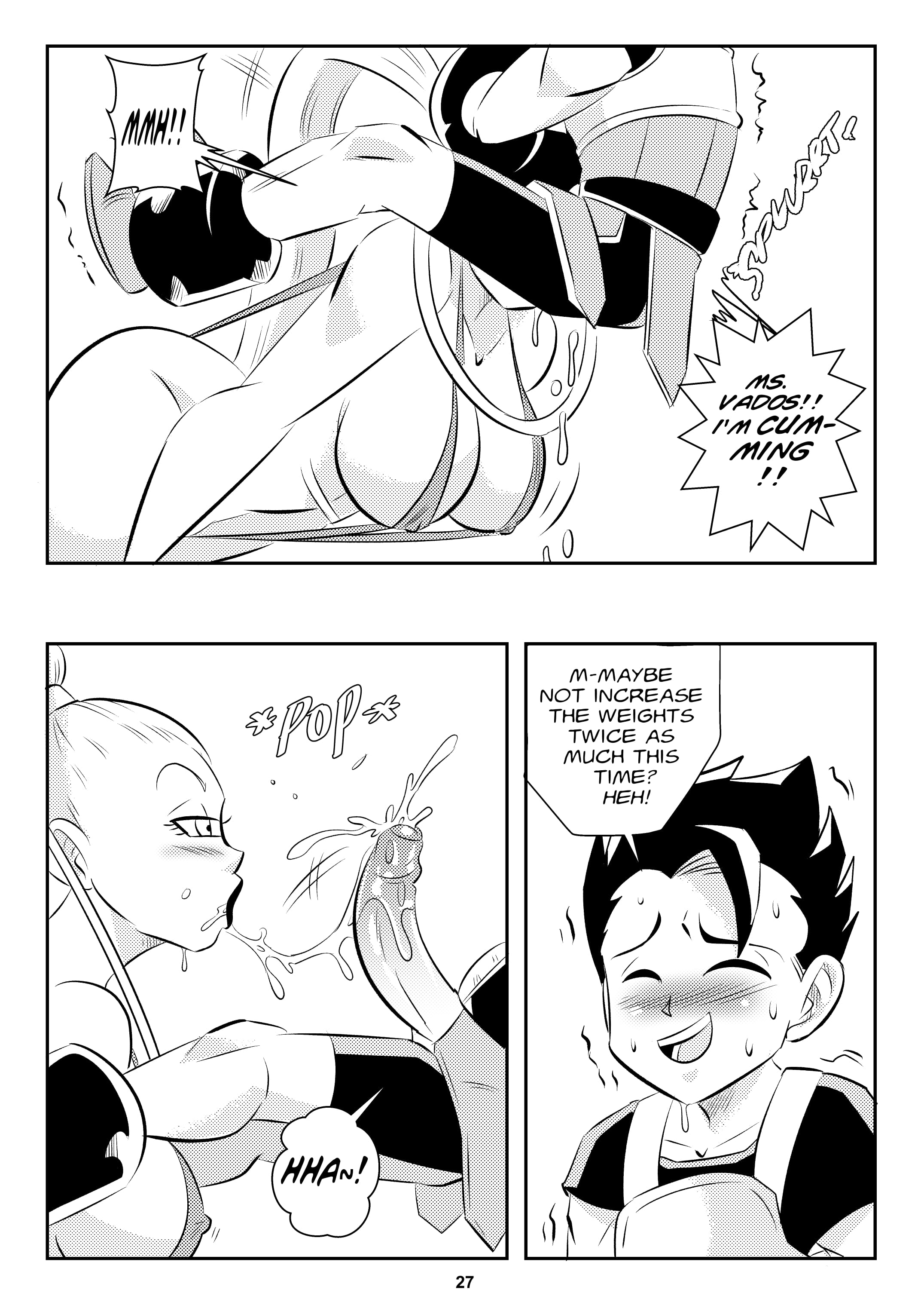 Heavenly Training (Dragon Ball Super) [FunsexyDB] - Chapter 1 — Page 28