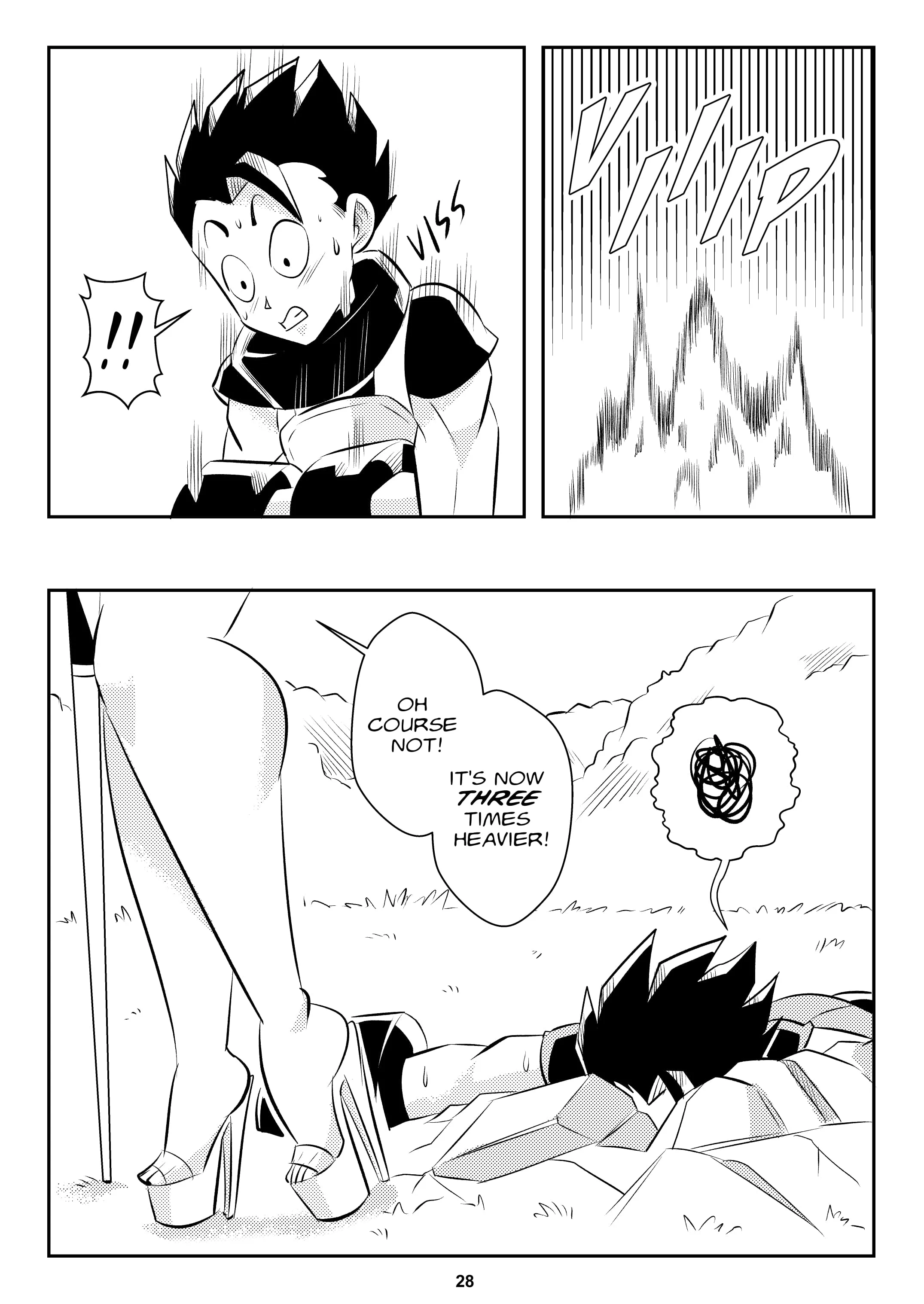 Heavenly Training (Dragon Ball Super) [FunsexyDB] - Chapter 1 — Page 29