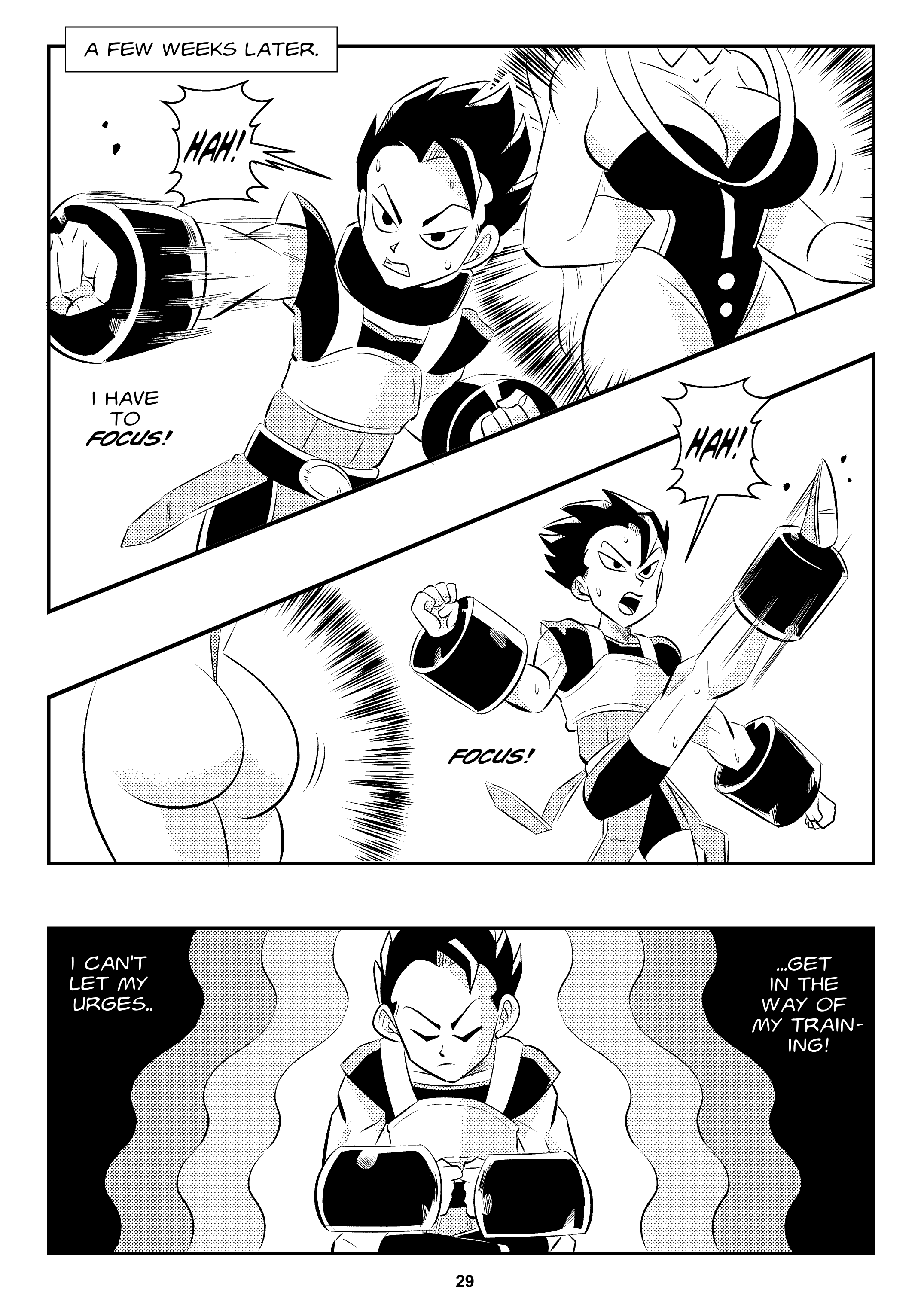 Heavenly Training (Dragon Ball Super) [FunsexyDB] - Chapter 1 — Page 30