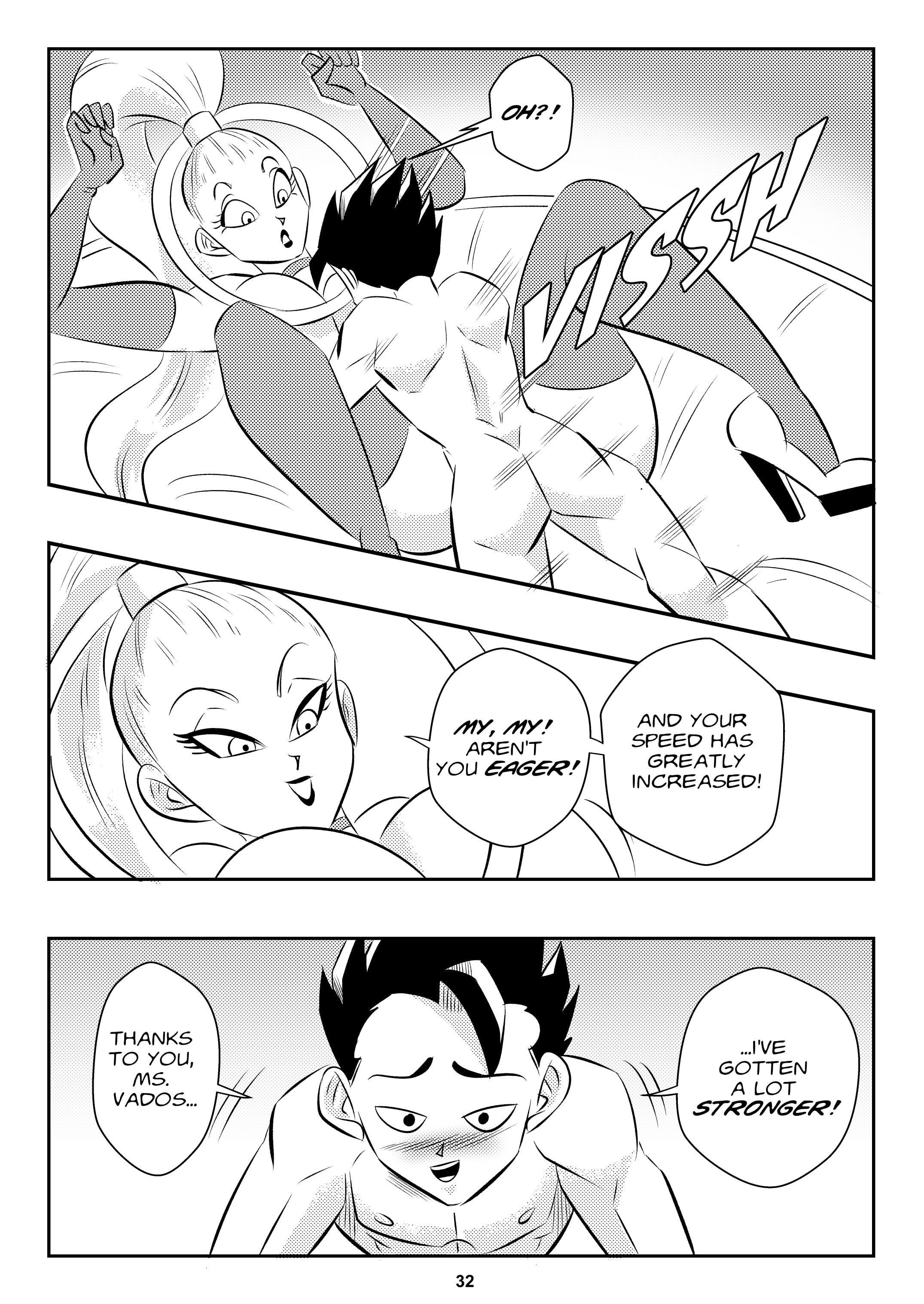 Heavenly Training (Dragon Ball Super) [FunsexyDB] - Chapter 1 — Page 33