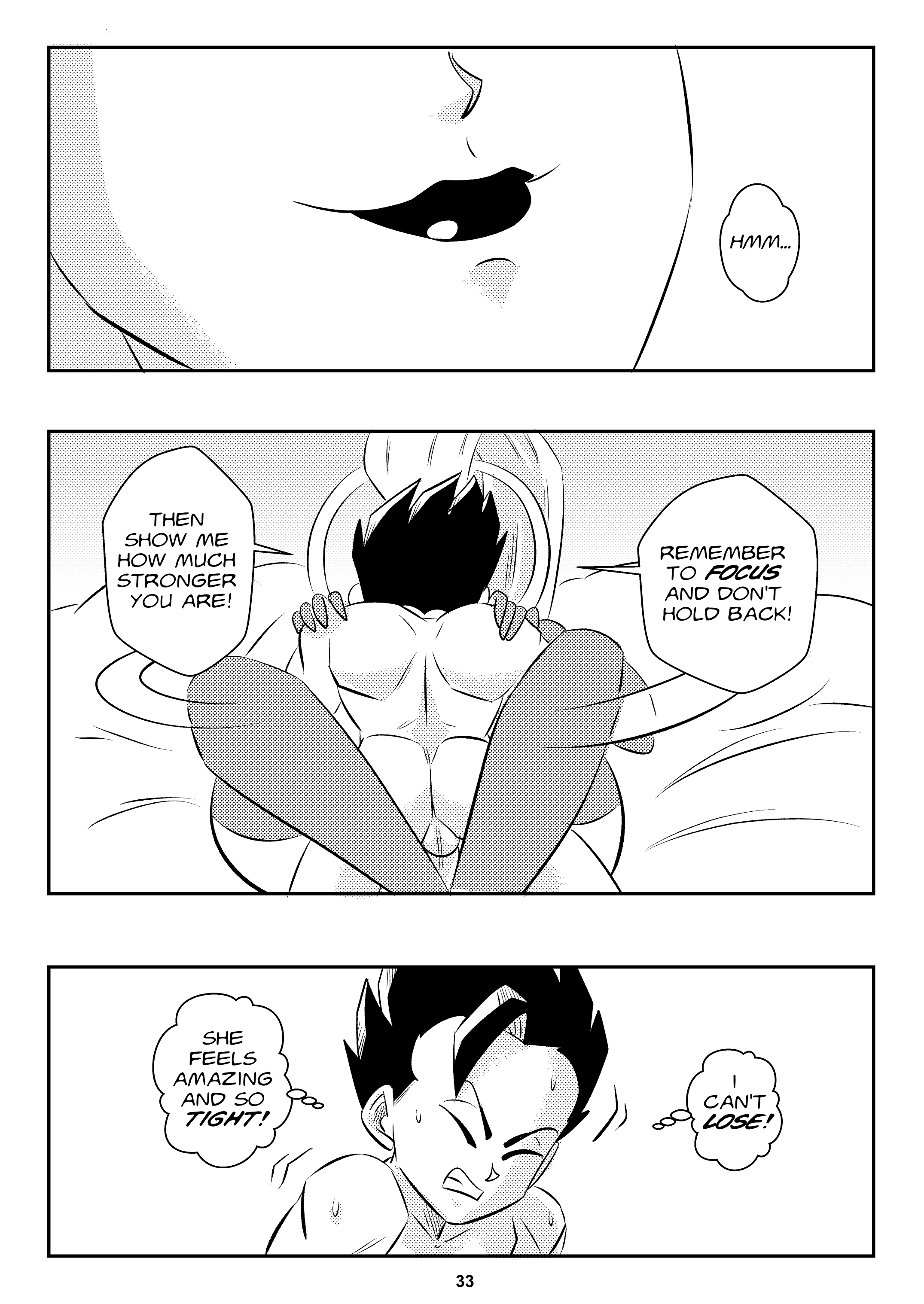 Heavenly Training (Dragon Ball Super) [FunsexyDB] - Chapter 1 — Page 34