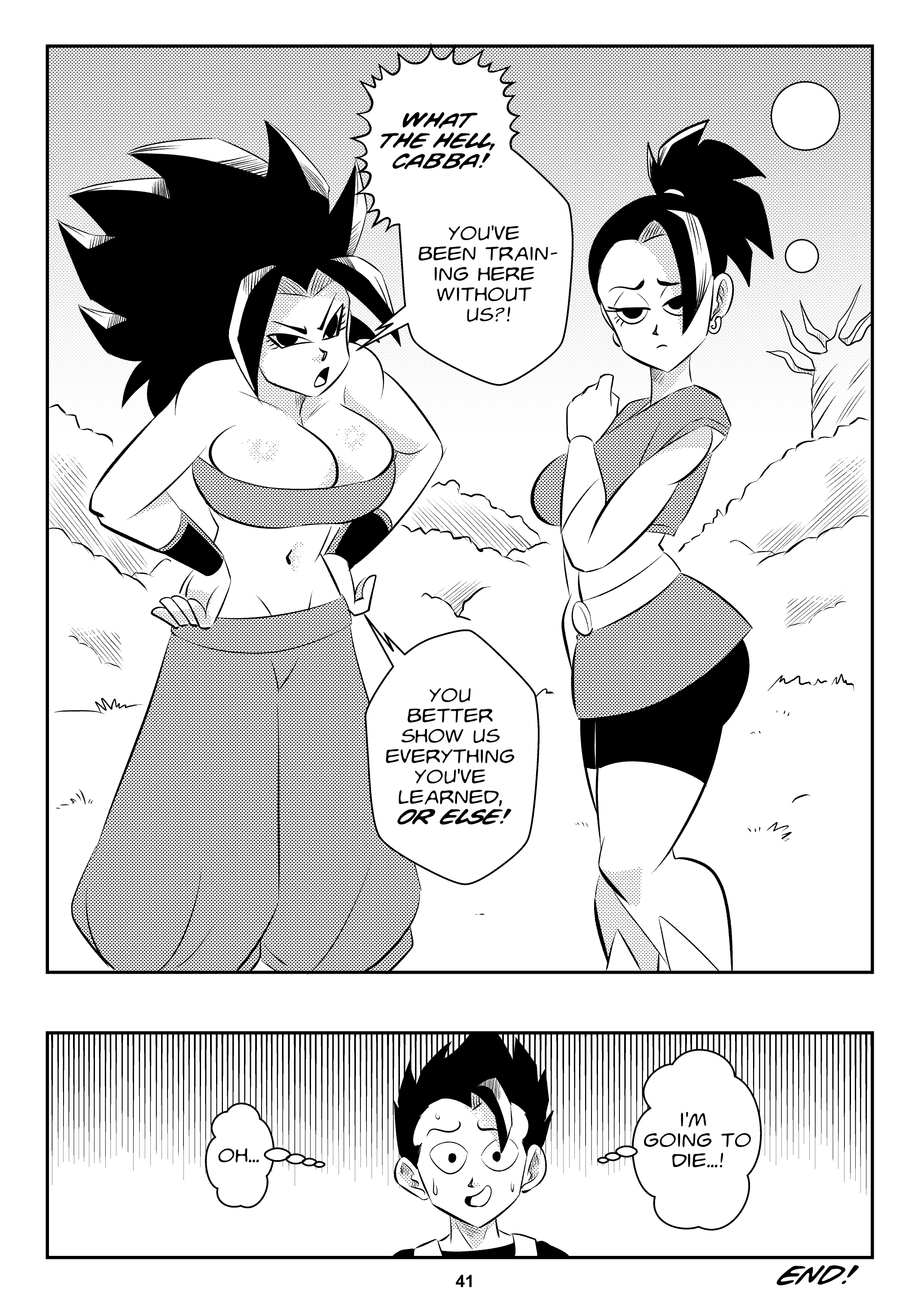 Heavenly Training (Dragon Ball Super) [FunsexyDB] - Chapter 1 — Page 42