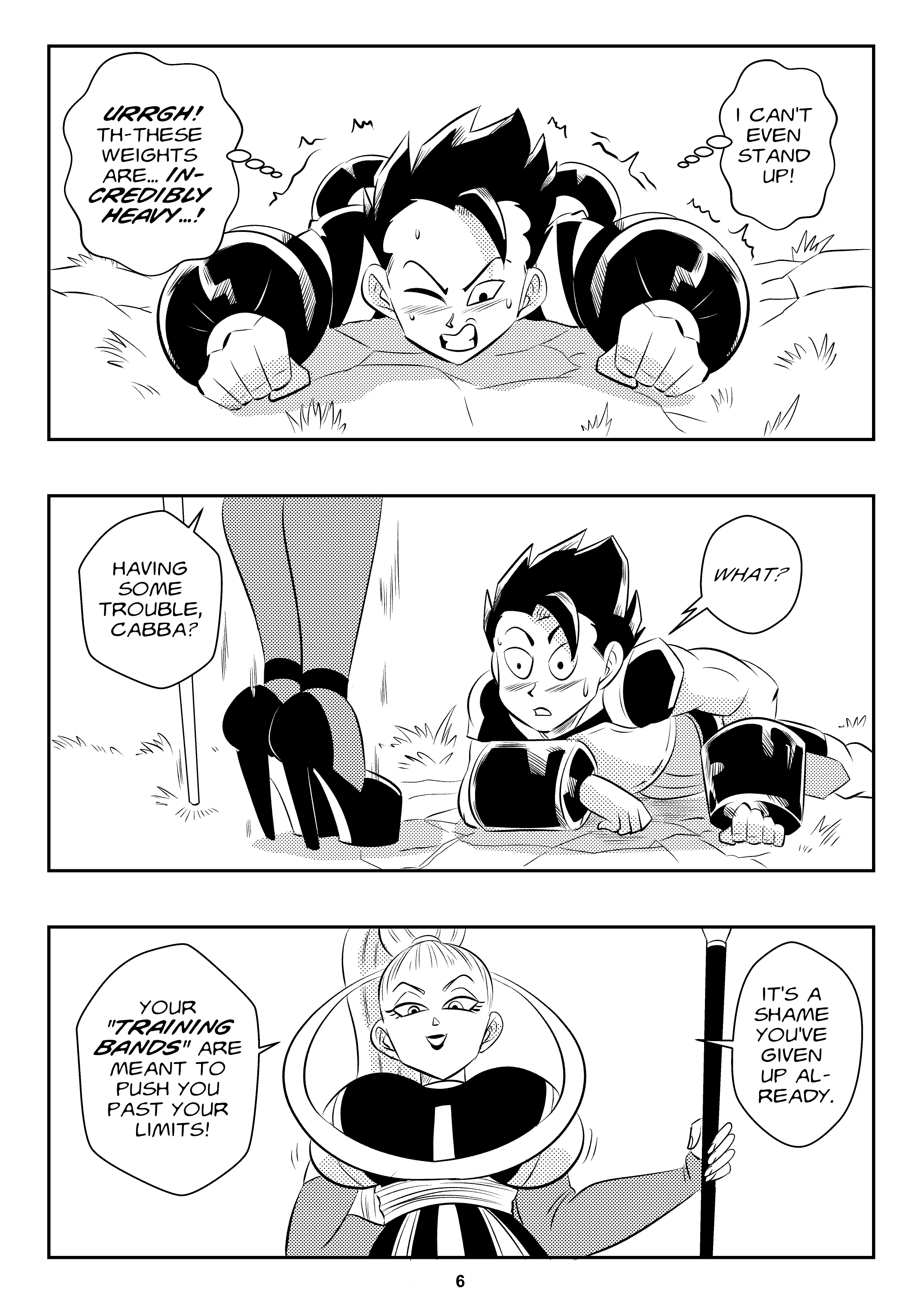 Heavenly Training (Dragon Ball Super) [FunsexyDB] - Chapter 1 — Page 7
