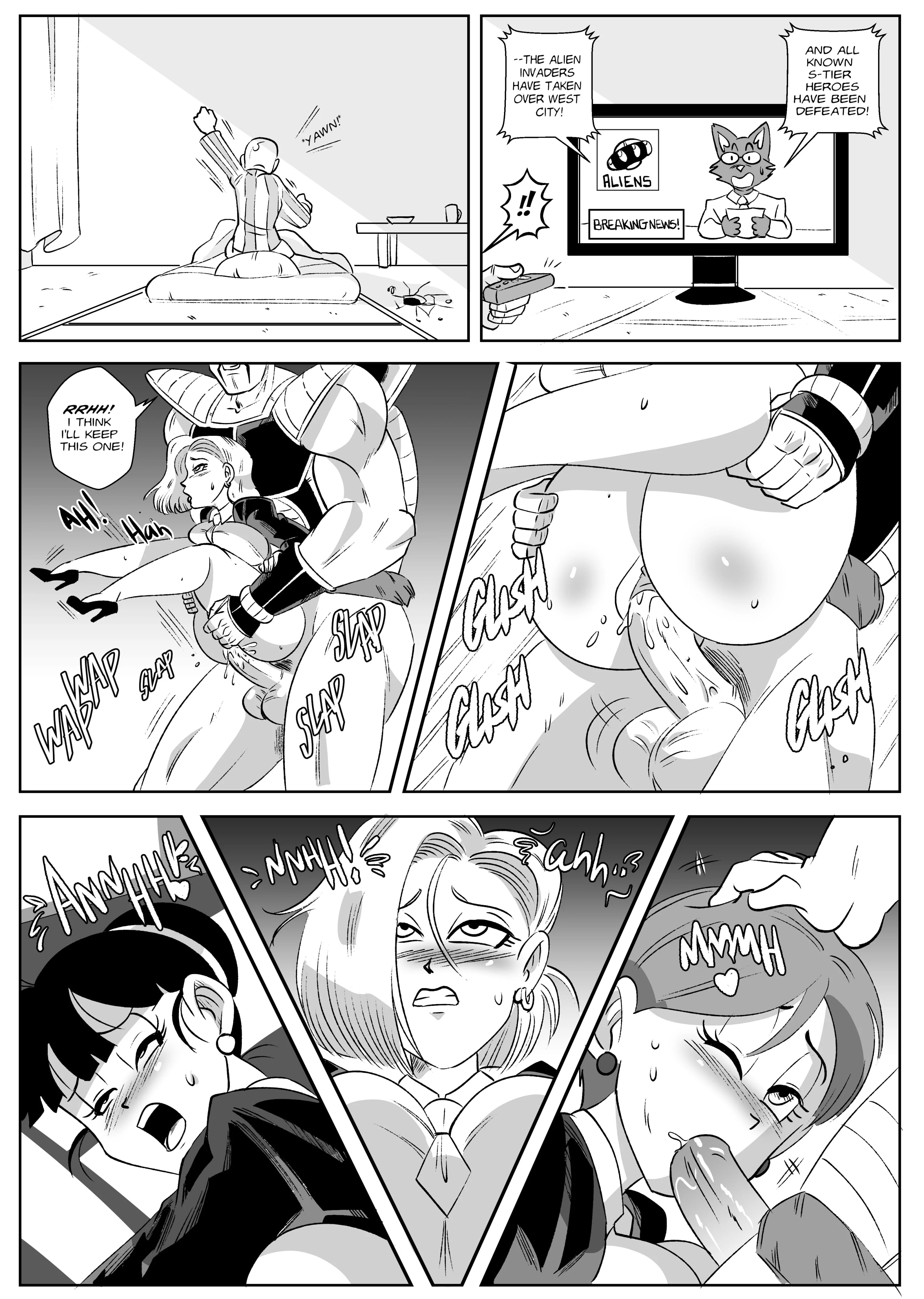 Control Room – Invasion (Dragon Ball Z) [FunsexyDB] - Chapter 1 — Page 11
