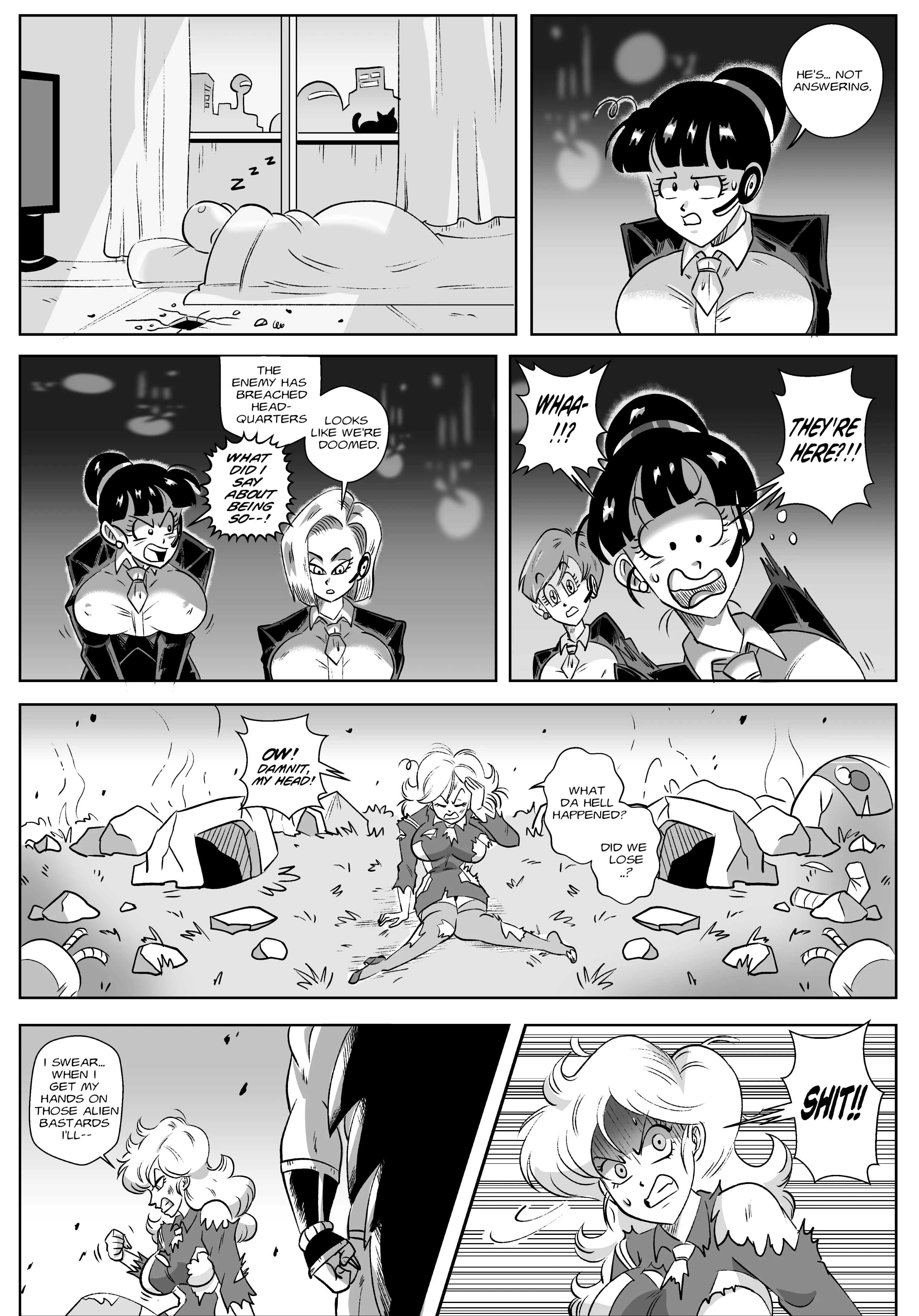 Control Room – Invasion (Dragon Ball Z) [FunsexyDB] - Chapter 1 — Page 5