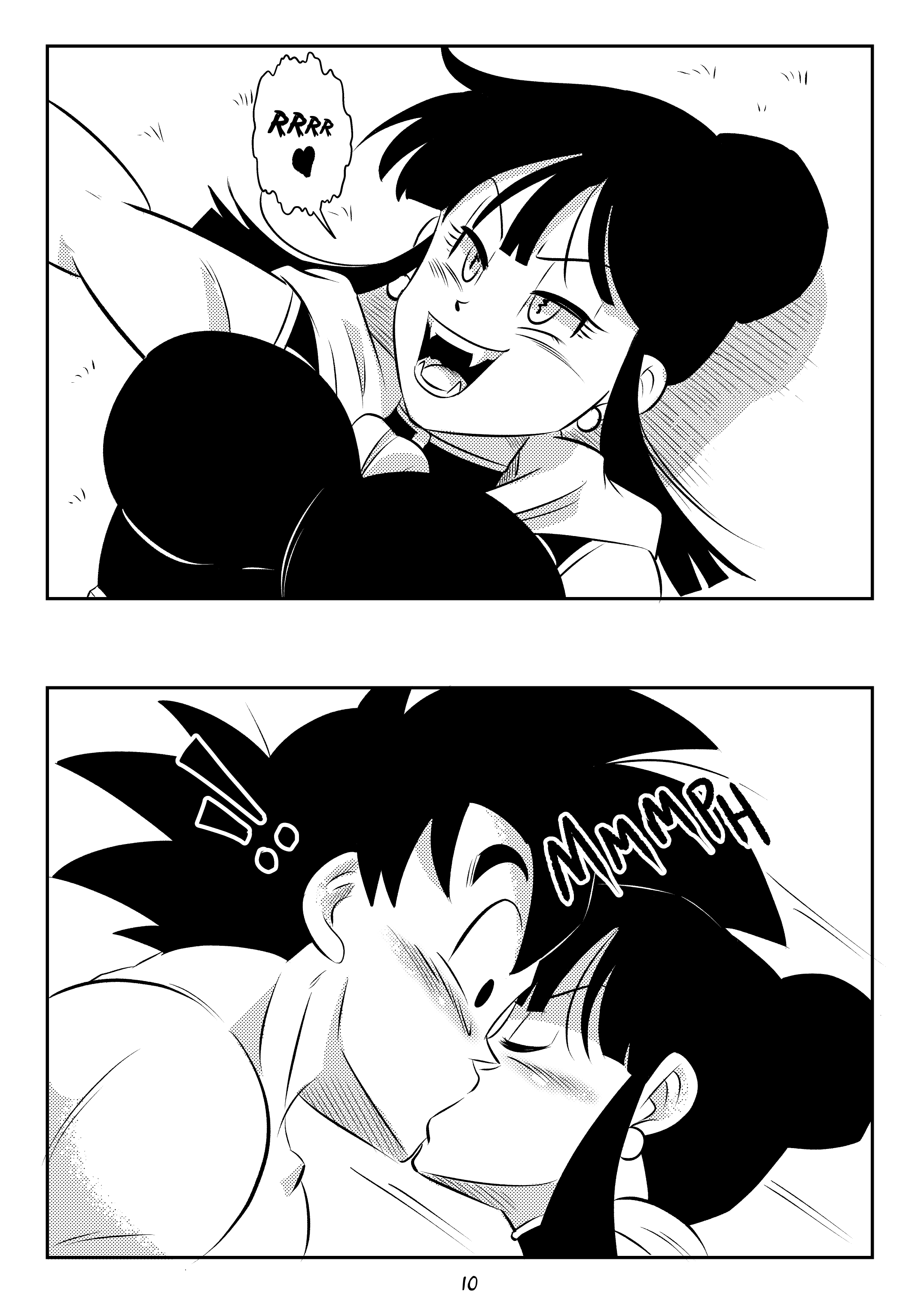 Evil Mist (Dragon Ball Z) [FunsexyDB] - Chapter 1 — Page 12