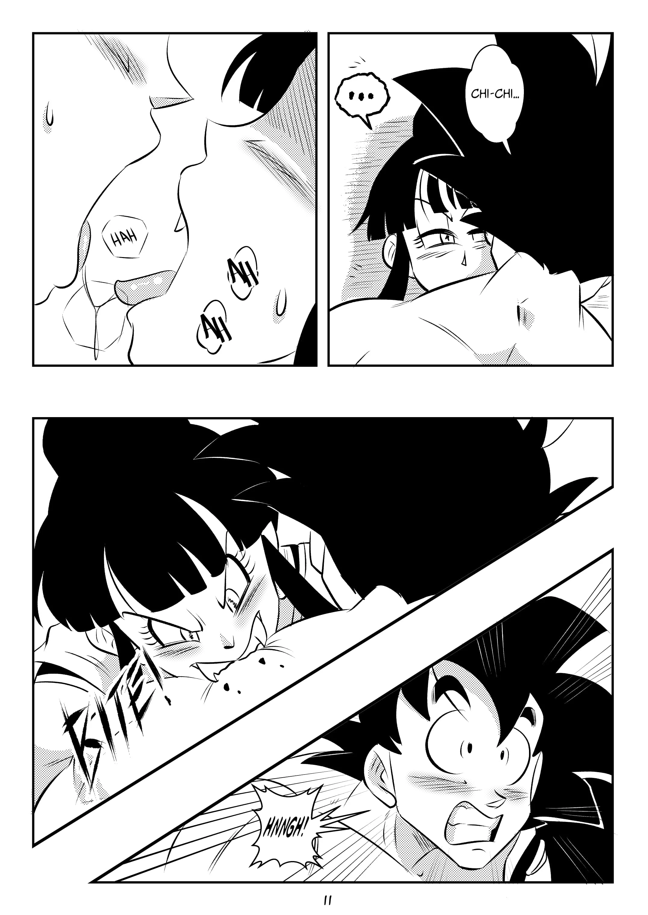 Evil Mist (Dragon Ball Z) [FunsexyDB] - Chapter 1 — Page 13
